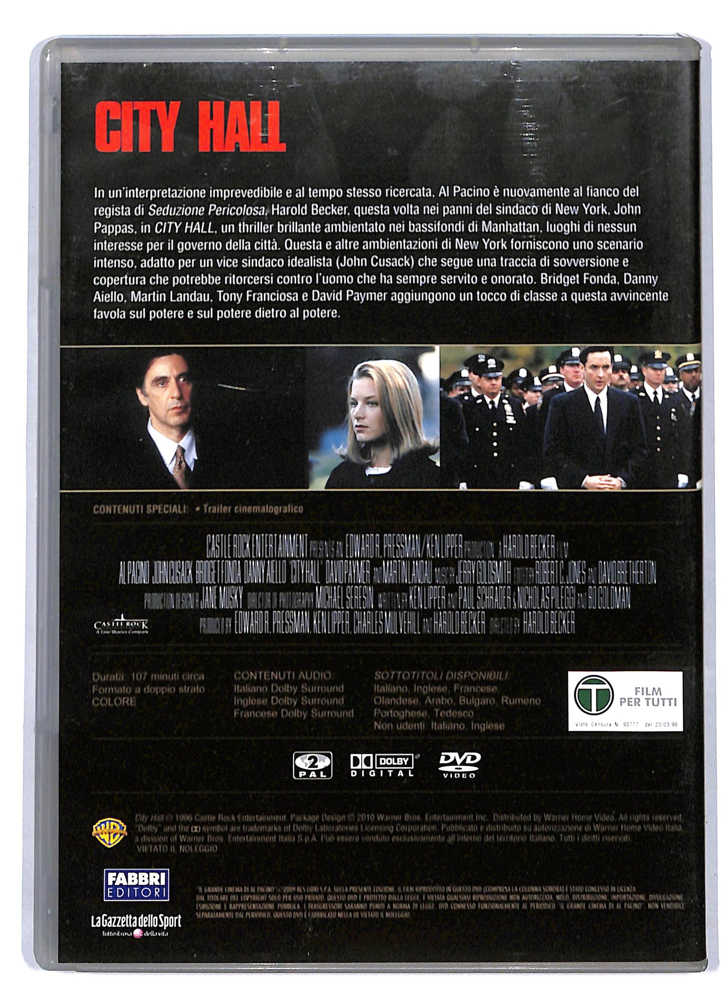 EBOND City Hall EDITORIALE DVD D761620