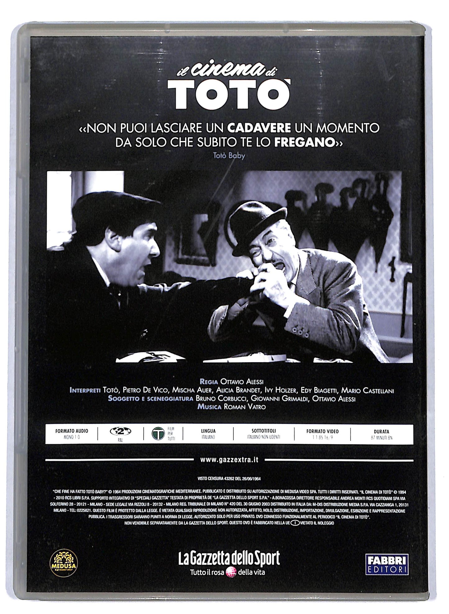 EBOND Che fine ha fatto Toto Baby? EDITORIALE DVD D761639