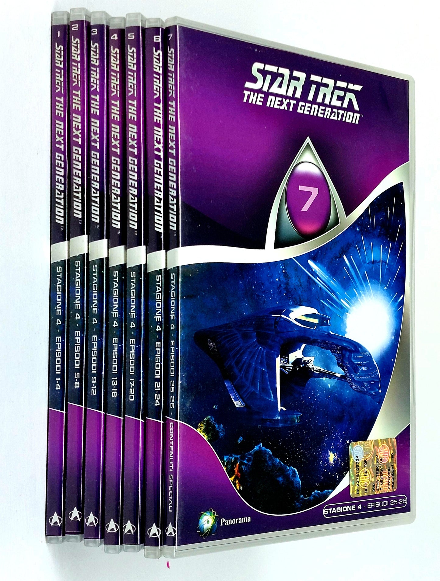EBOND Star Trek - The next generation Stagione 4 - 7dvd Collezione DVD D761705