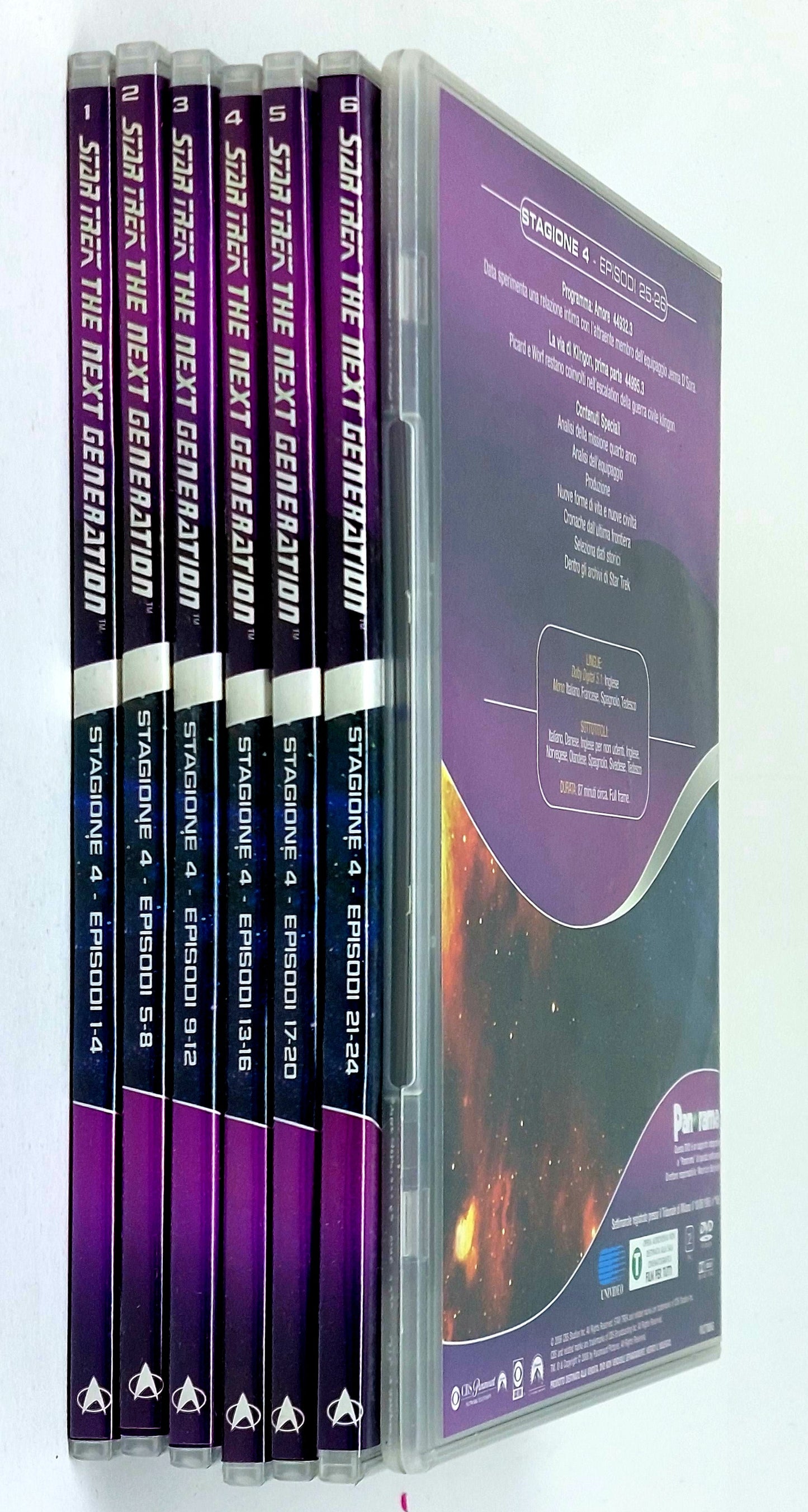 EBOND Star Trek - The next generation Stagione 4 - 7dvd Collezione DVD D761705