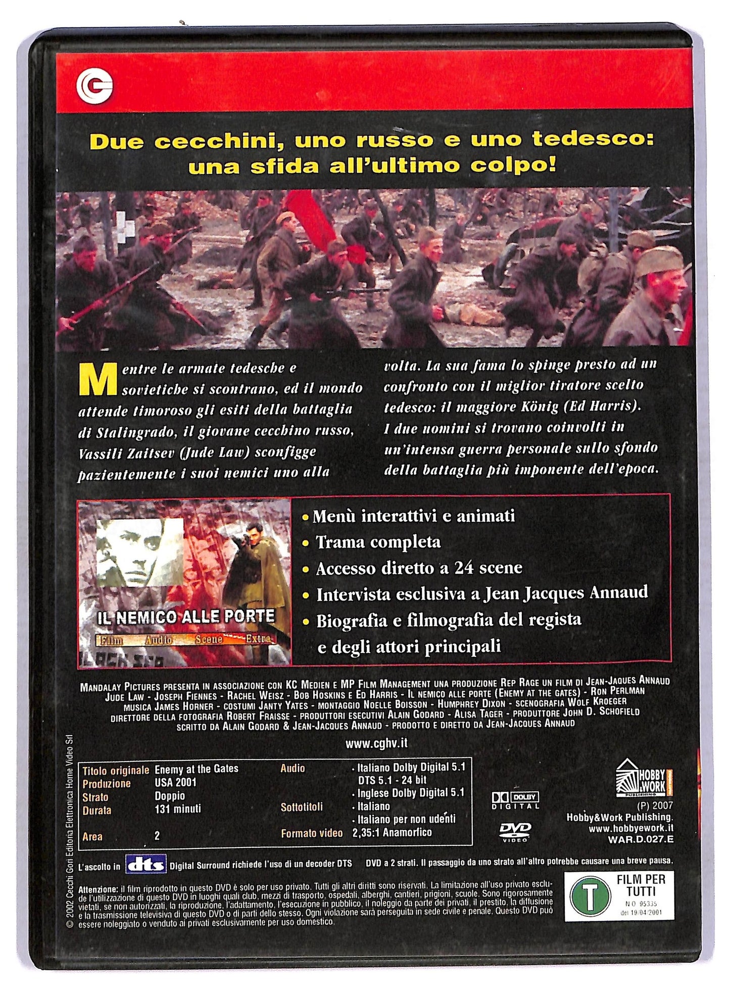 EBOND il nemico alle porte   EDITORIALE DVD D761842