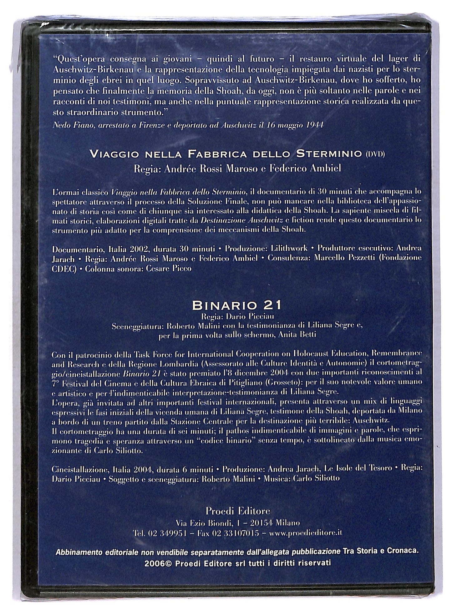 EBOND Viaggio nella Fabrica dello Sterminio EDITORIALE DVD D761908