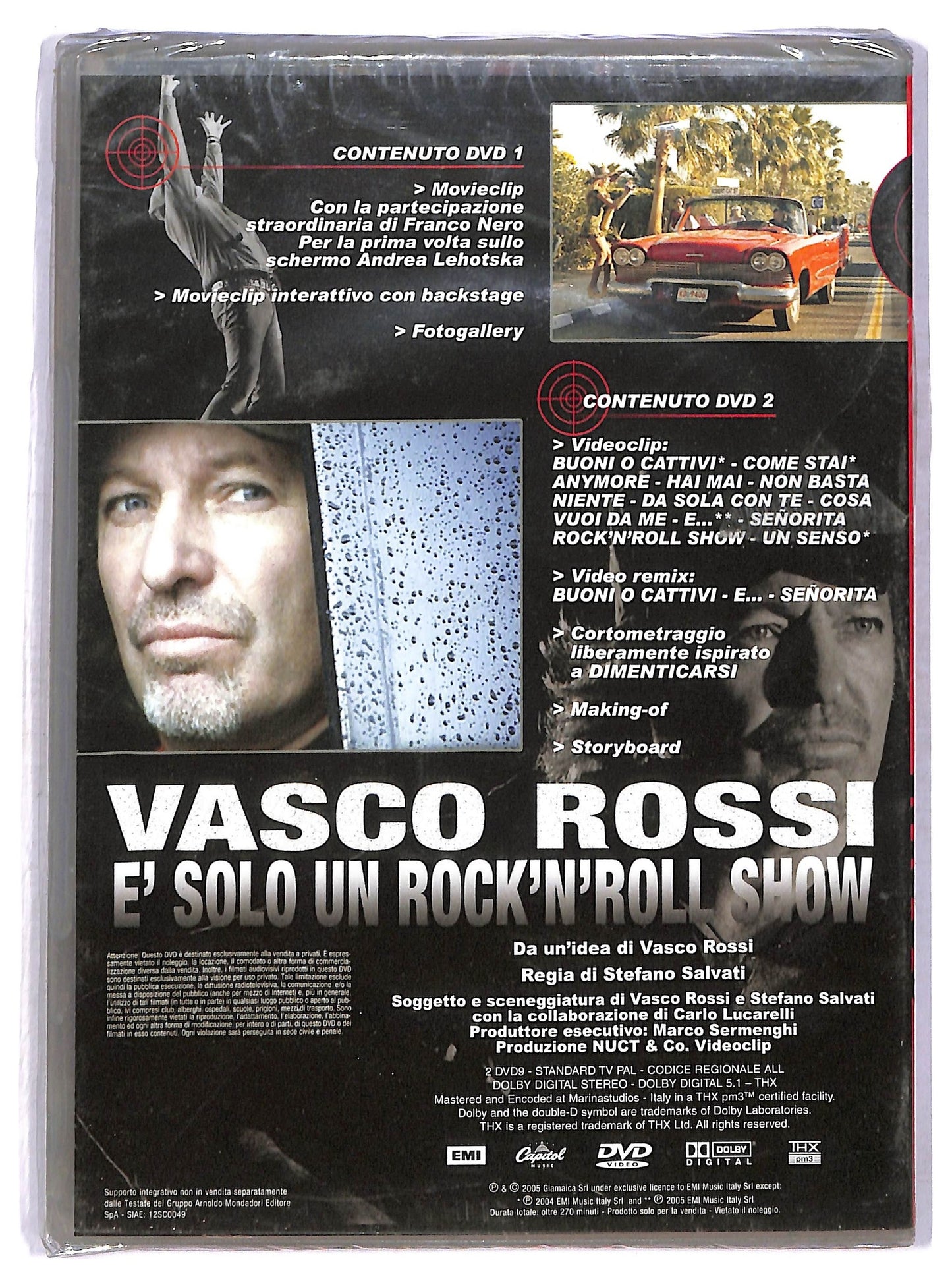 EBOND Vasco Rossi – E Solo Un Rock'n'roll Show DVD EDITORIALE D761916