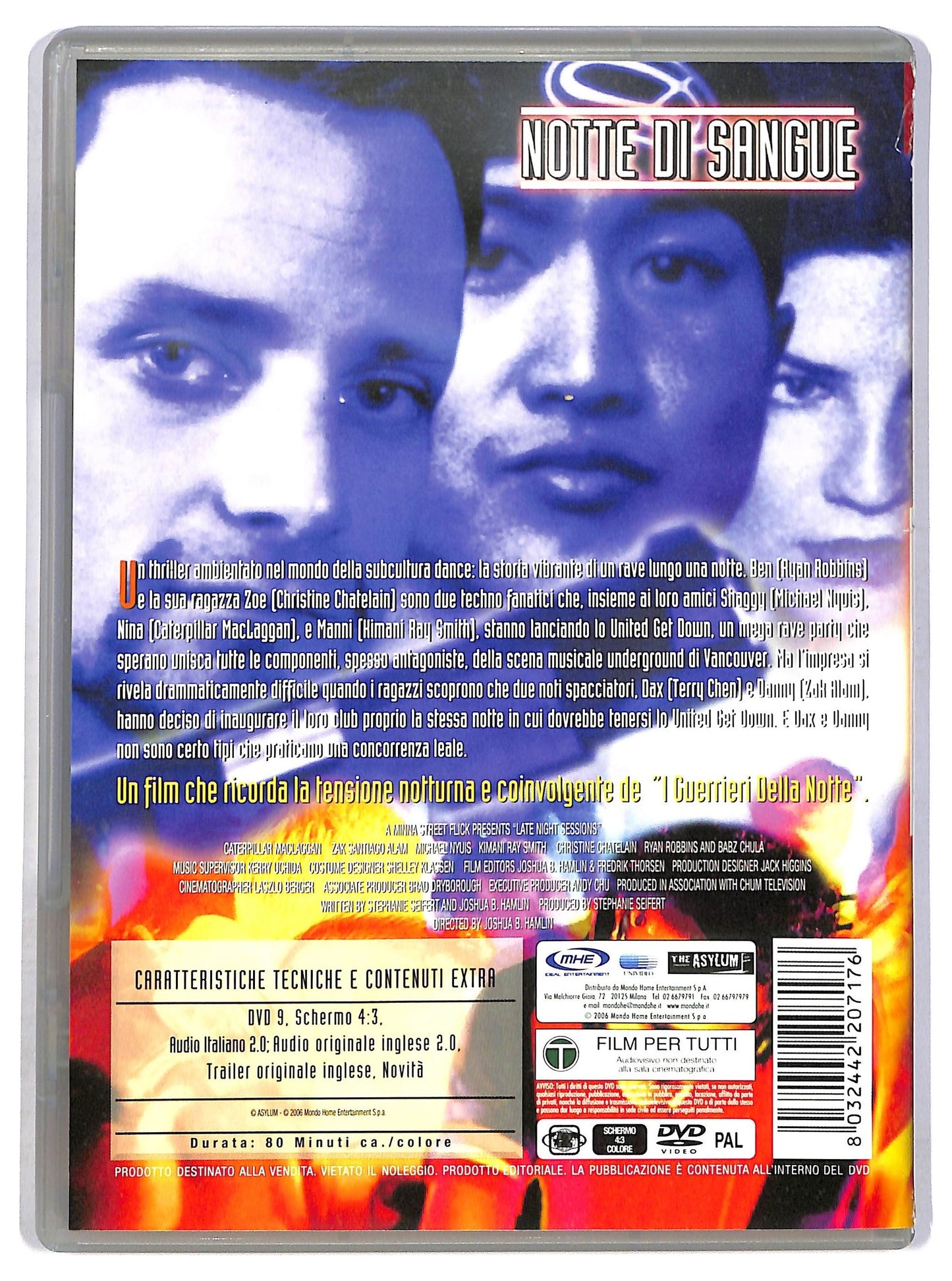 EBOND notte di sangue DVD EDITORIALE D762011