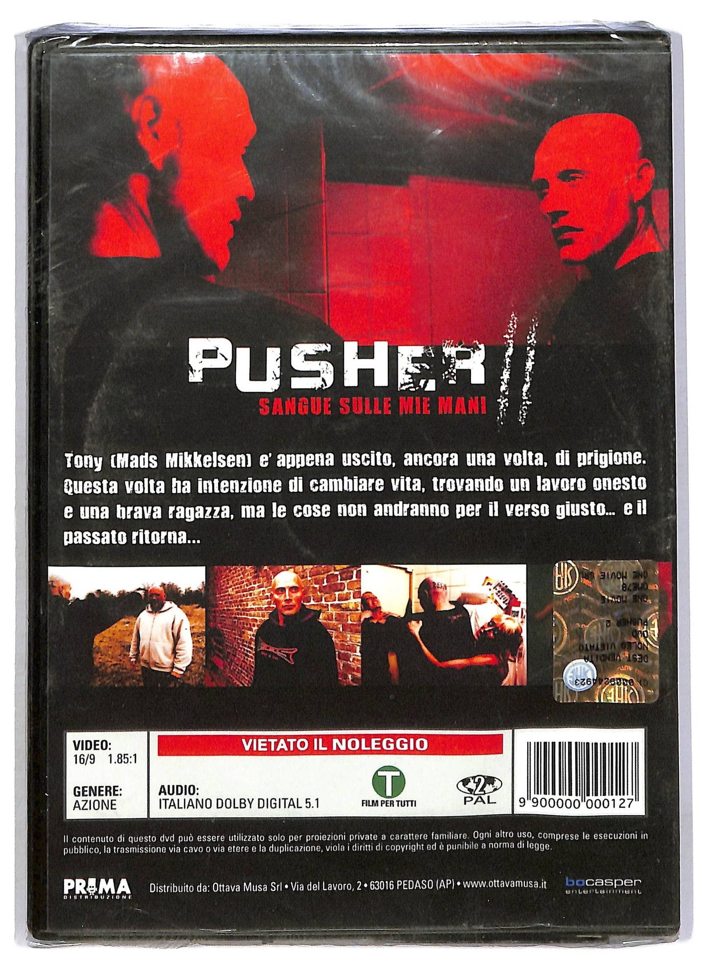 EBOND pusher sangue sulle mie mani DVD D762030