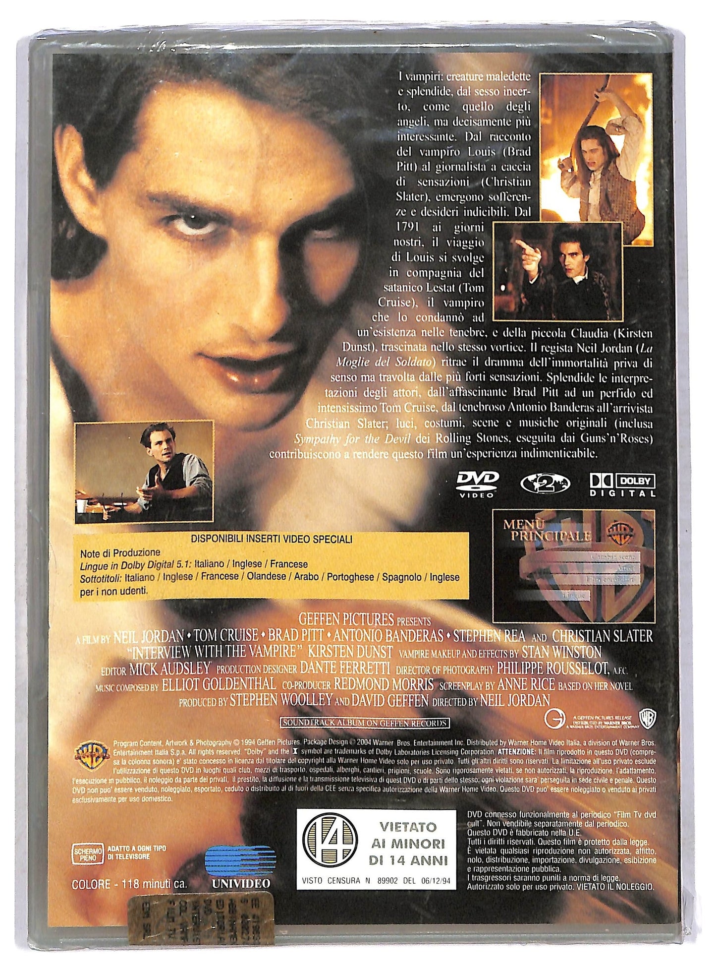 EBOND Intervista Col Vampiro Con Tom Cruice DVD D762233