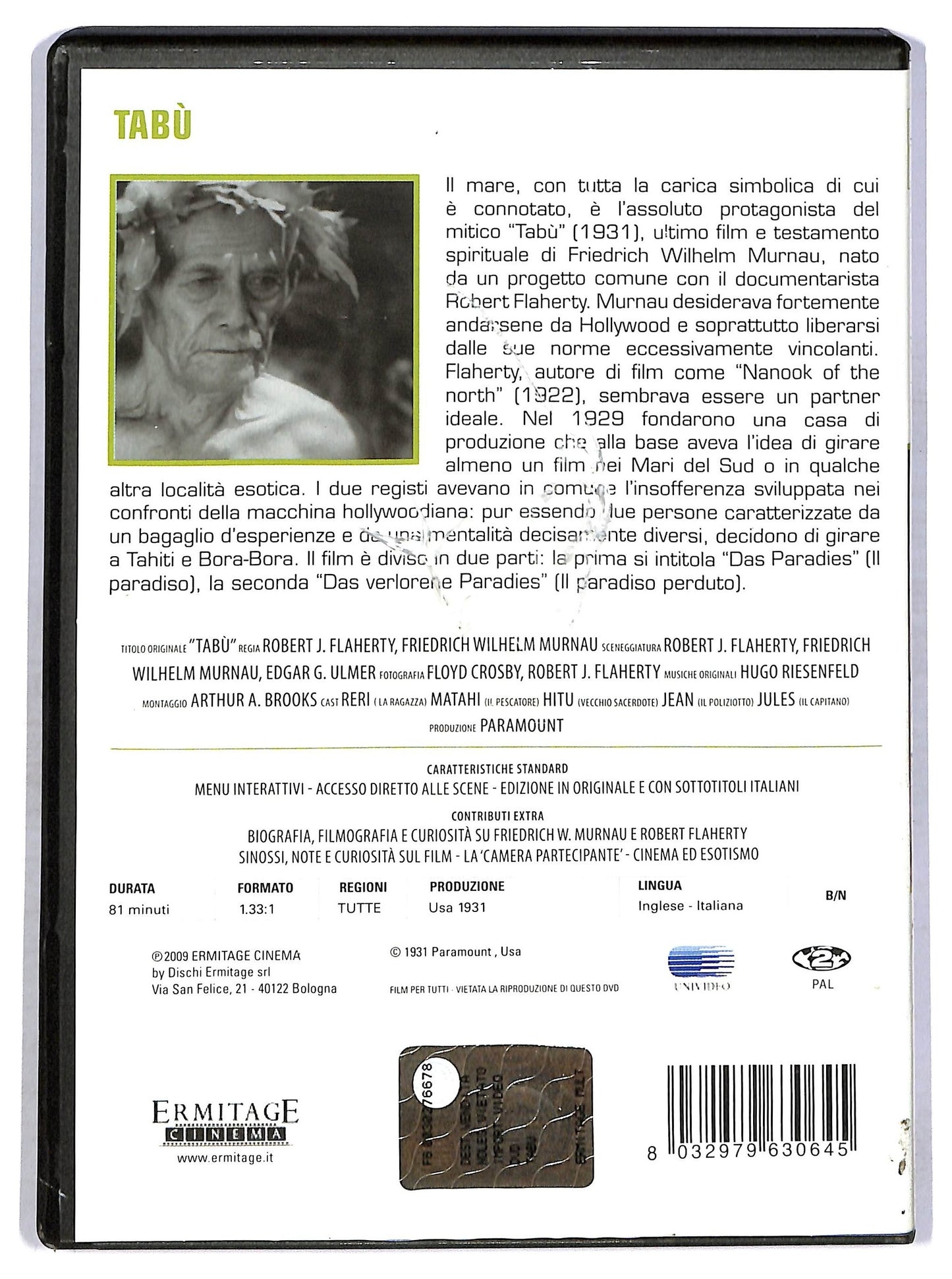 EBOND Tabu  DVD D762246