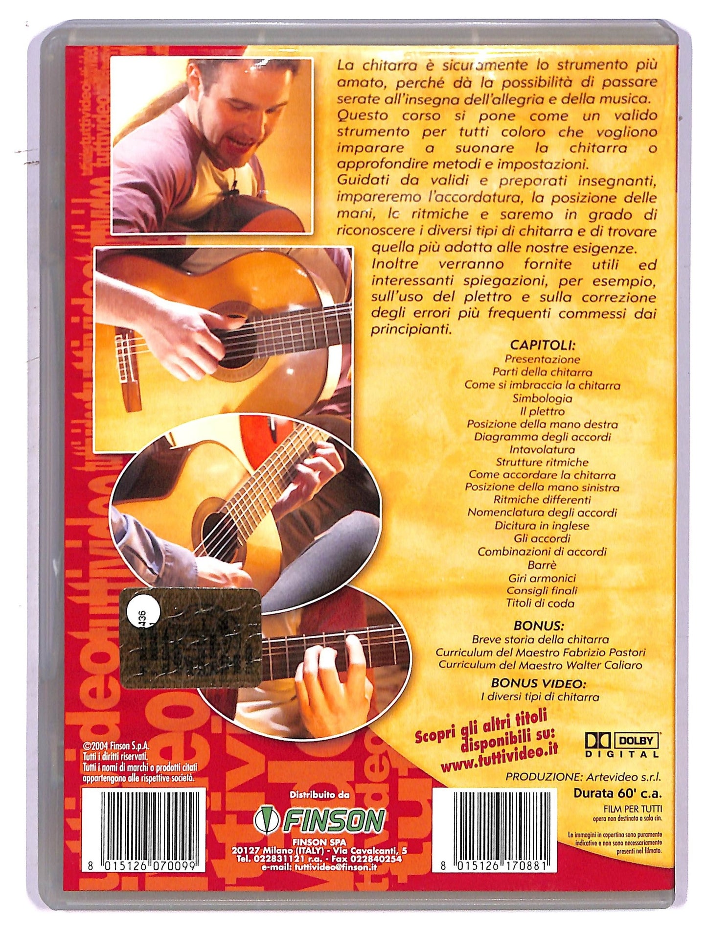 EBOND Corso Di Chitarra DVD D762308