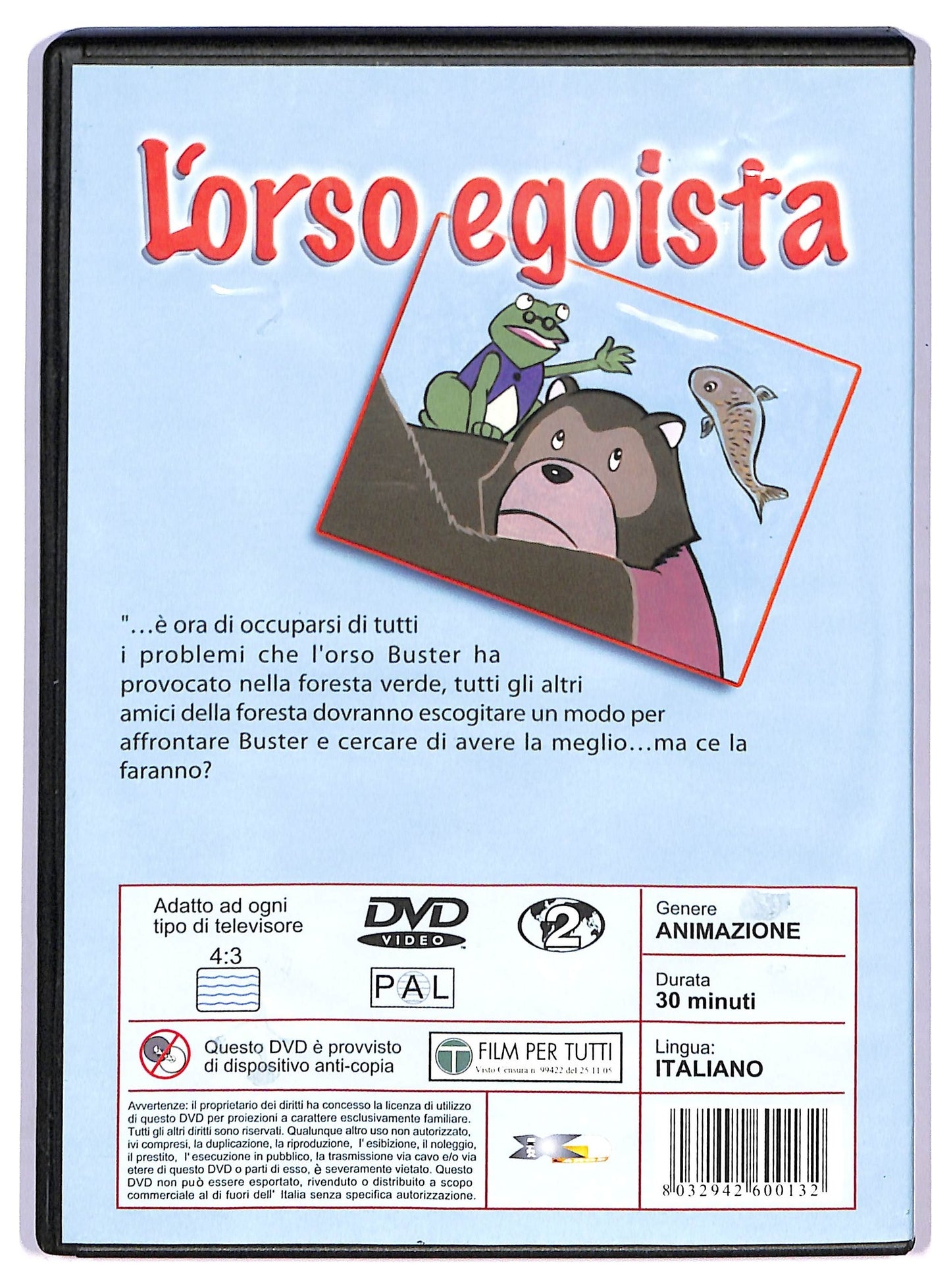 EBOND L'orso egoista DVD D762414