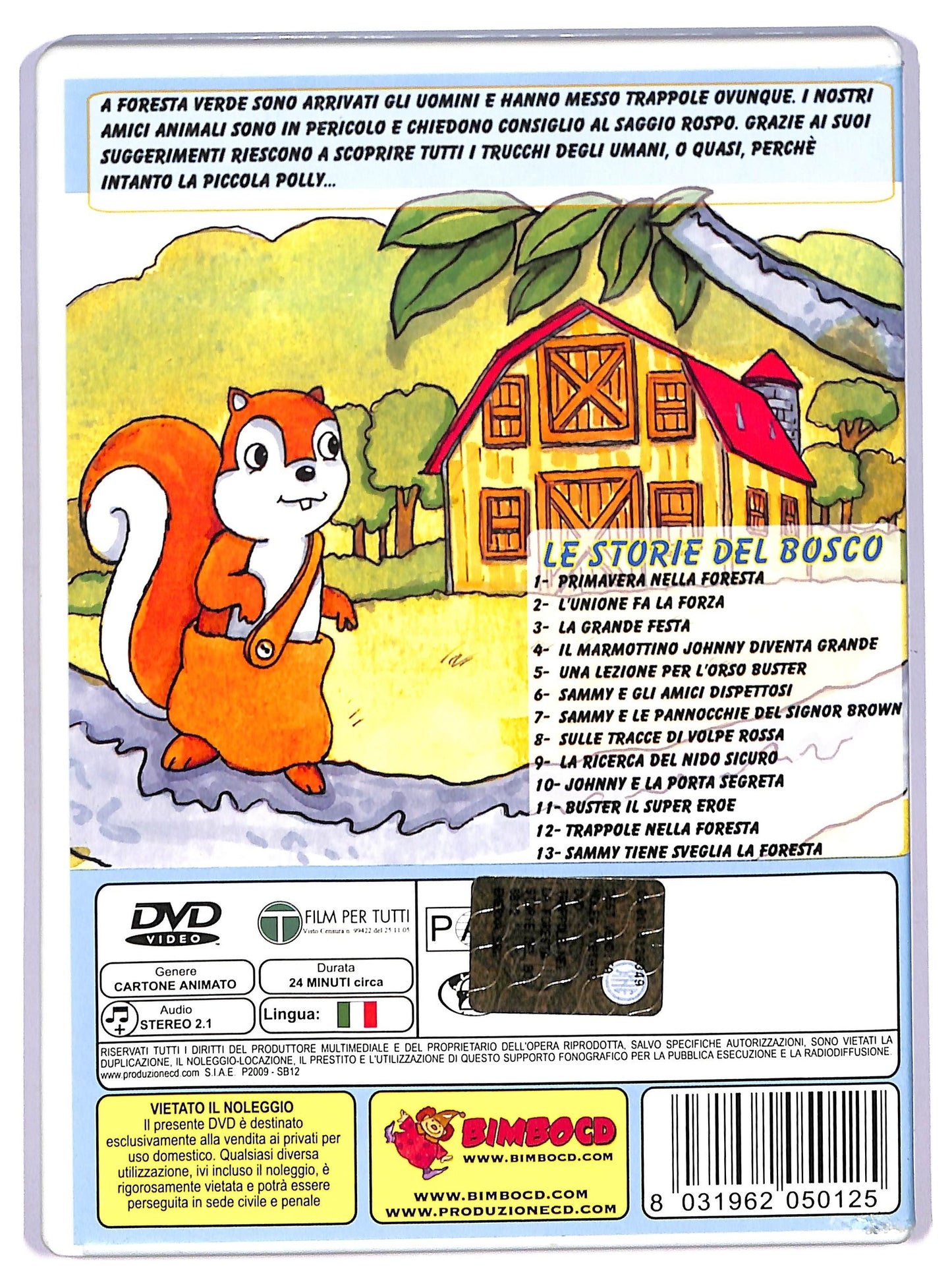 EBOND Trappole nella foresta DVD D762419