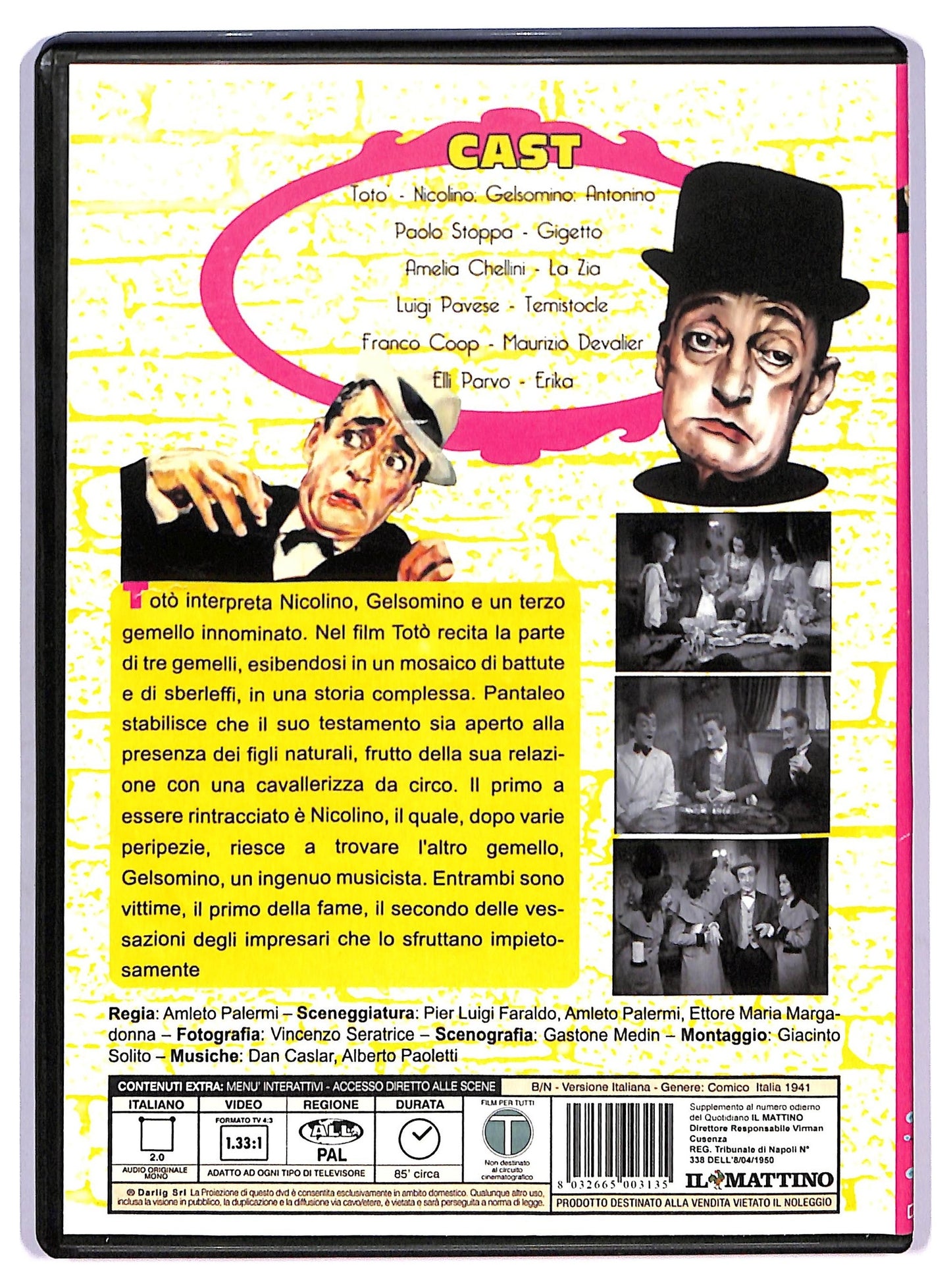 EBOND Toto e L'allegro Fantasma DVD Editoriale D762425