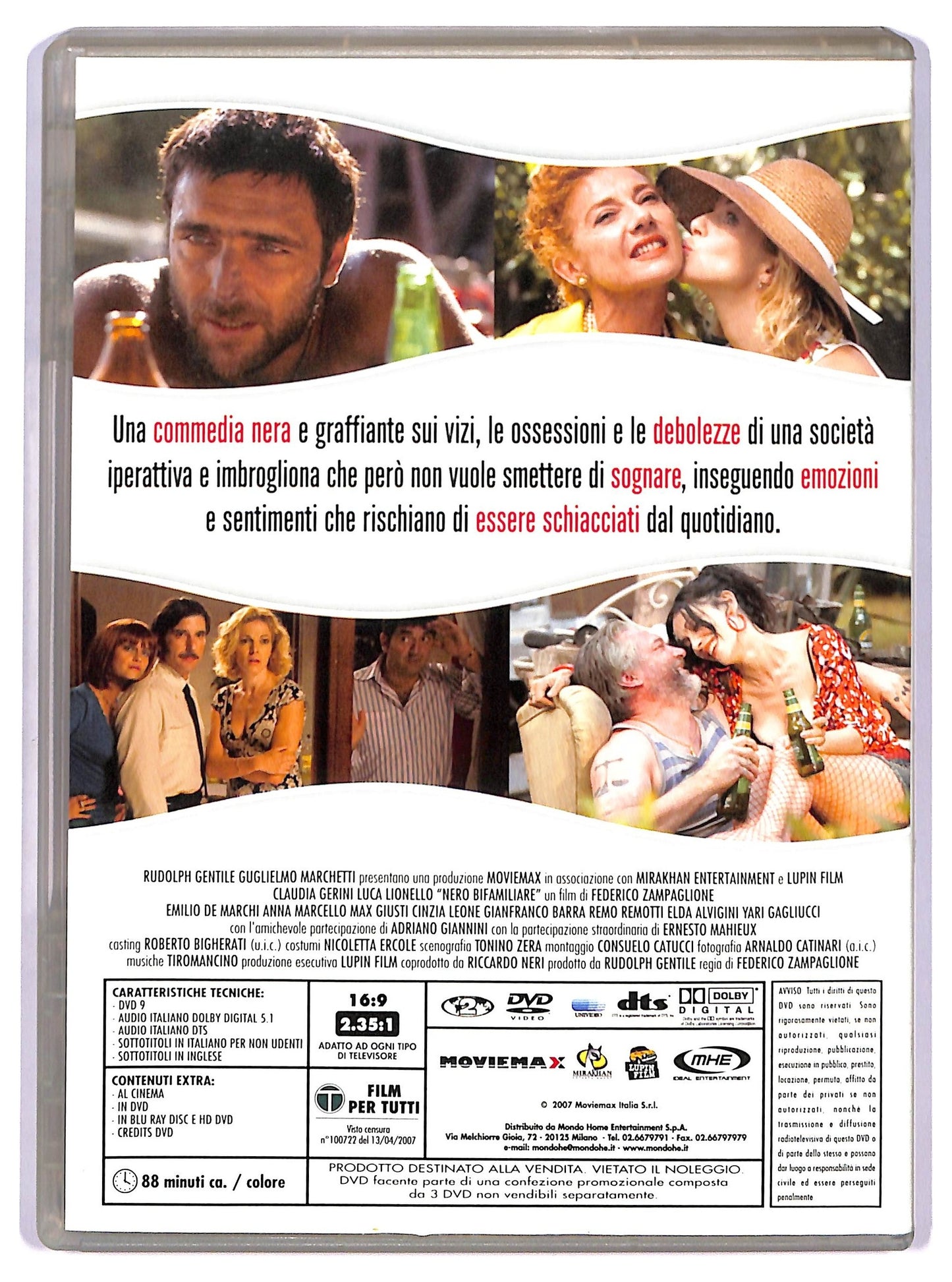 EBOND Nero bifamiliare EDITORIALE DVD D762536