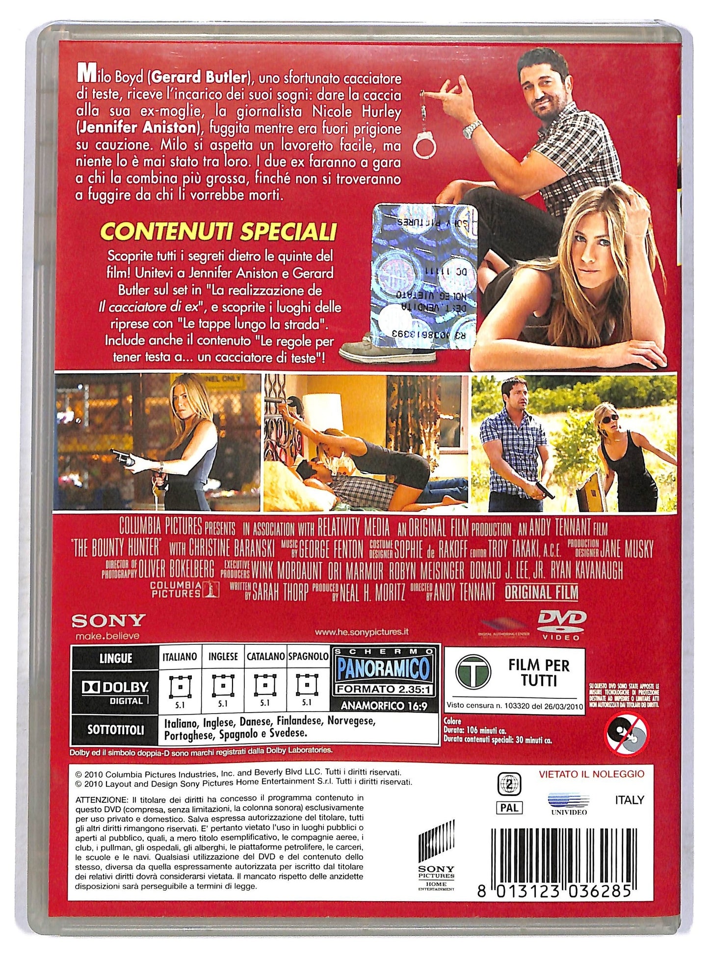 EBOND il cacciatore di ex DVD D762860