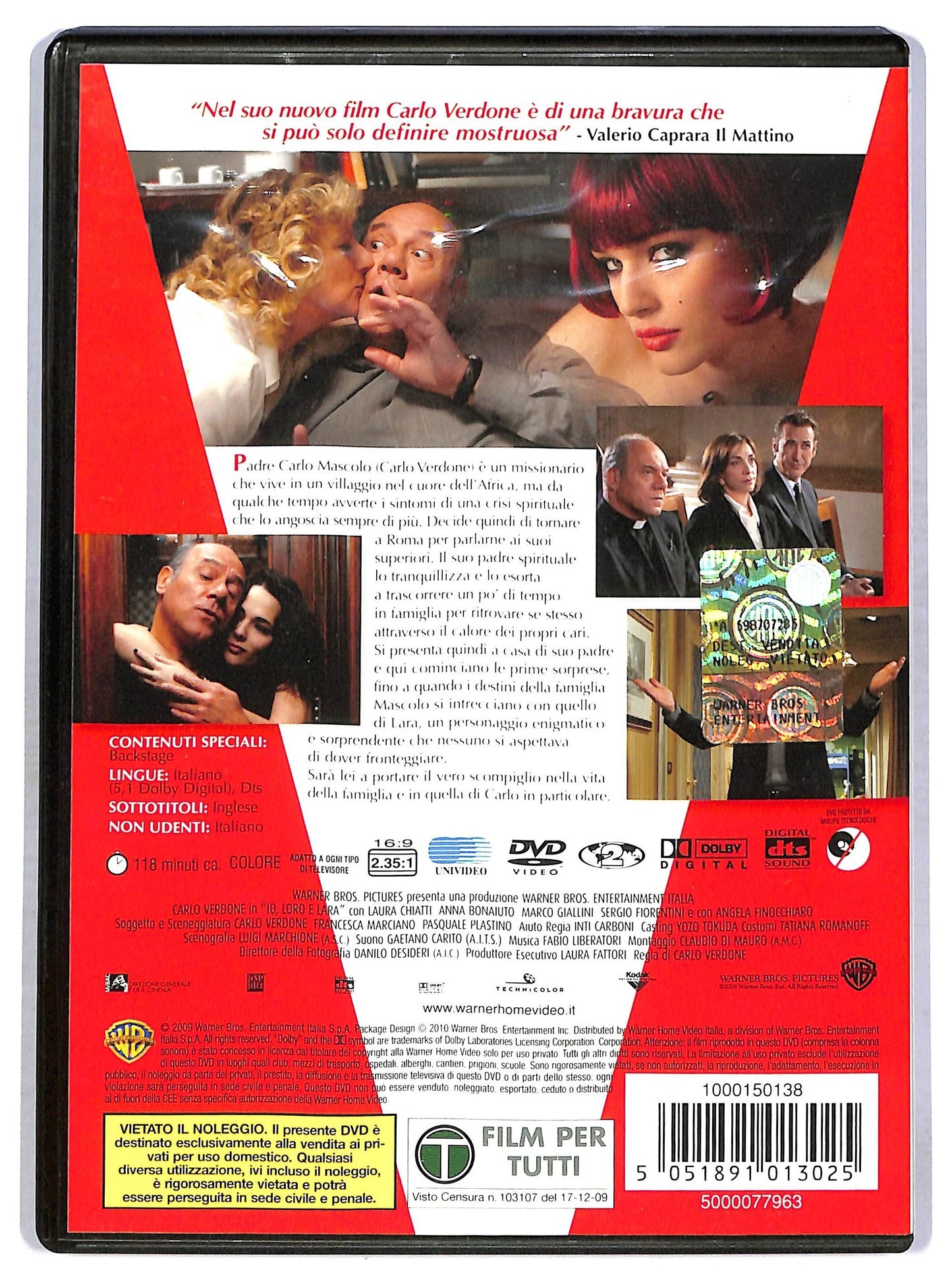EBOND Io,loro e Lara  DVD D762921