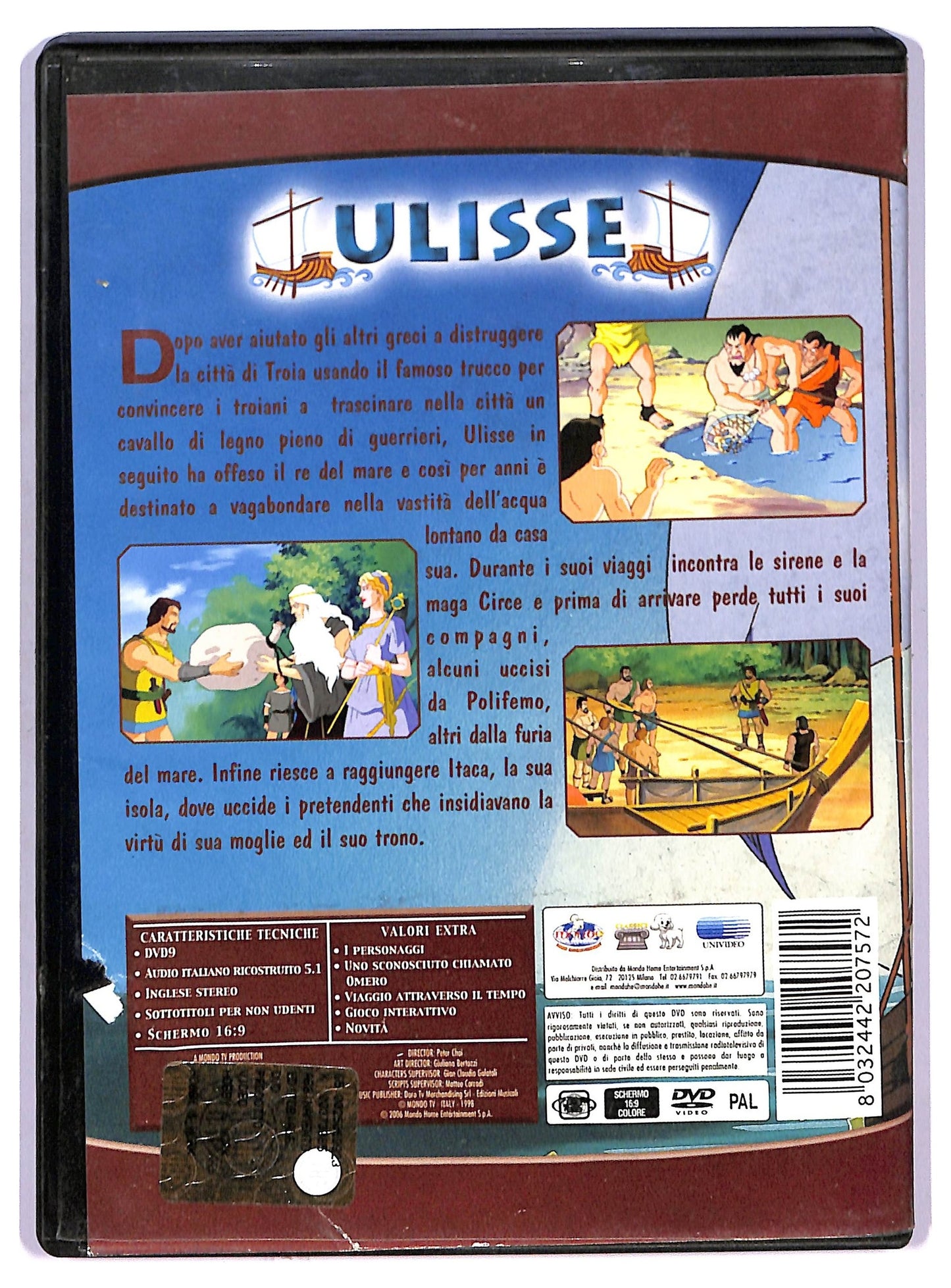 EBOND ulisse  DVD D763005