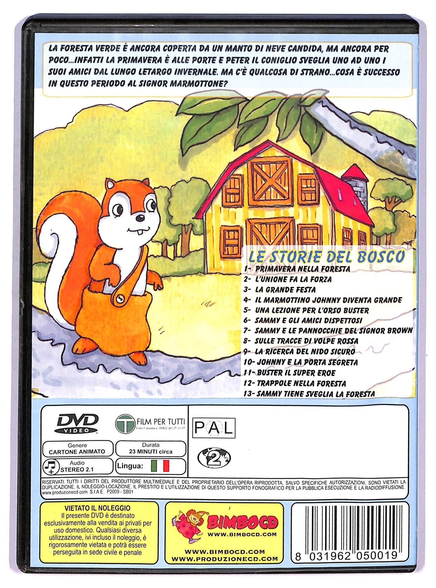 EBOND La primavera nella foresta DVD D763040