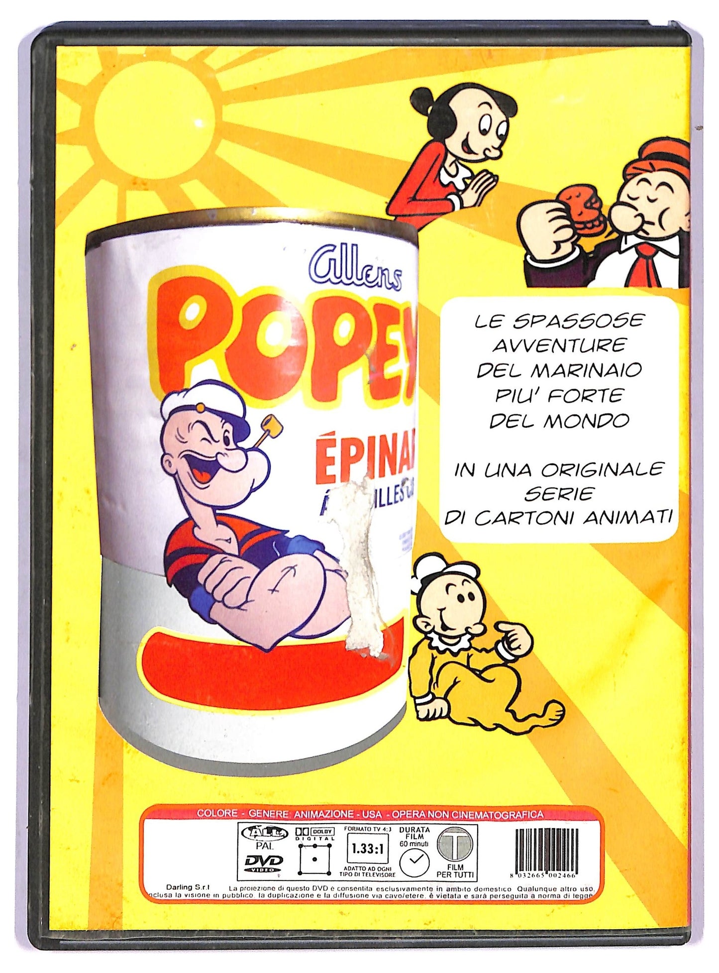 EBOND Braccio di ferro DVD D763041