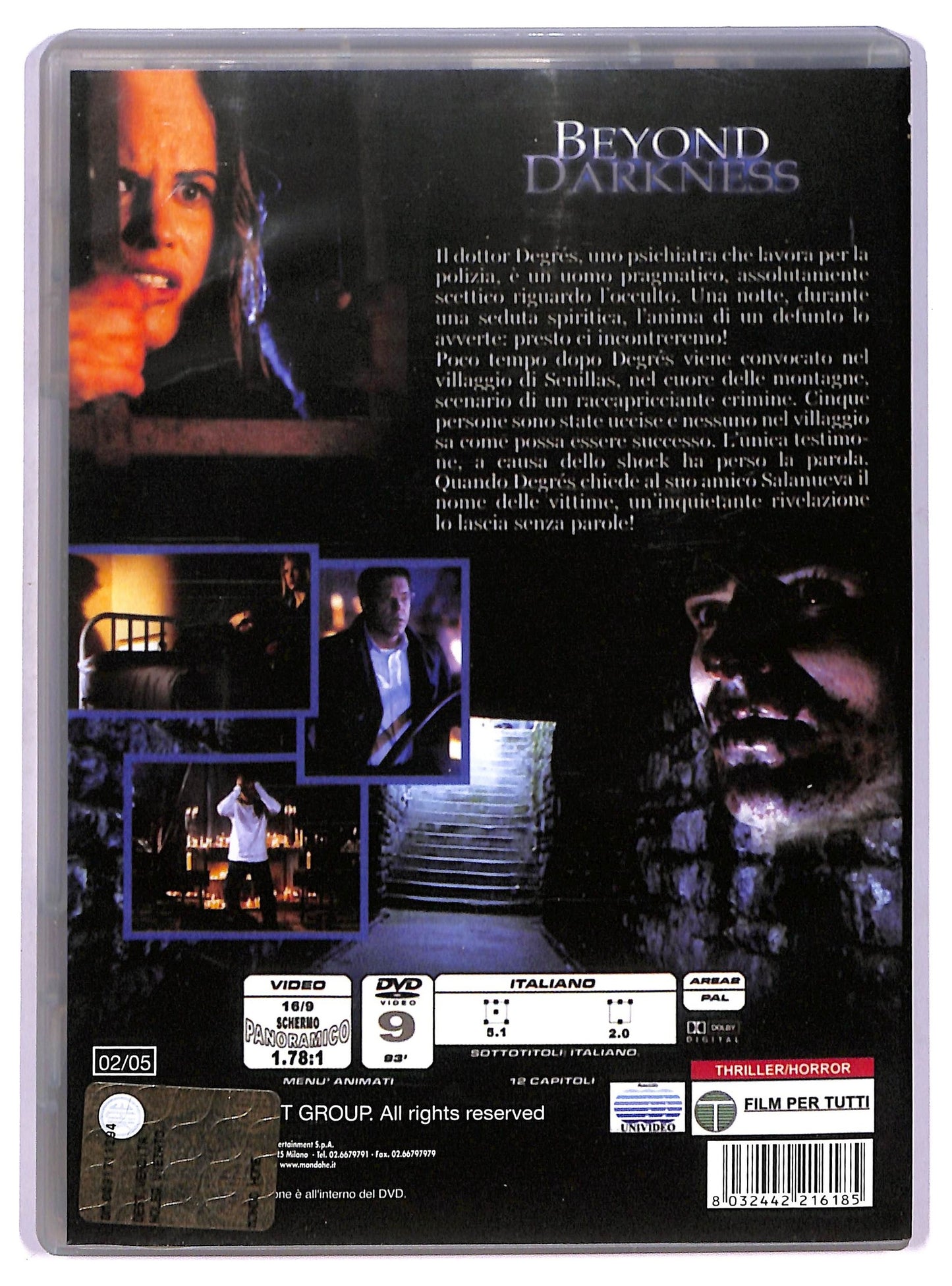 EBOND Beyond Darkness DVD D763046