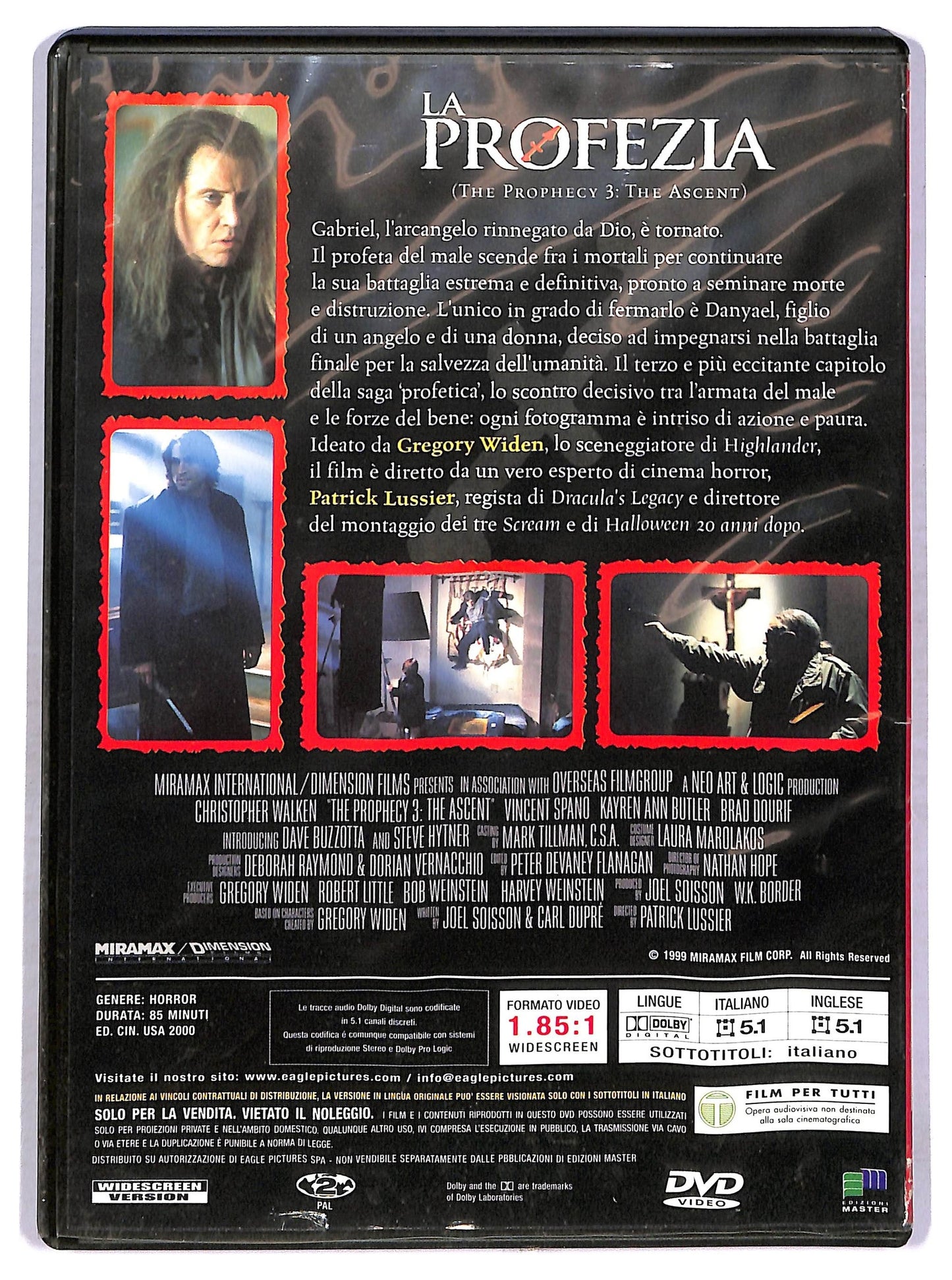 EBOND La profezia EDITORIALE DVD D763109