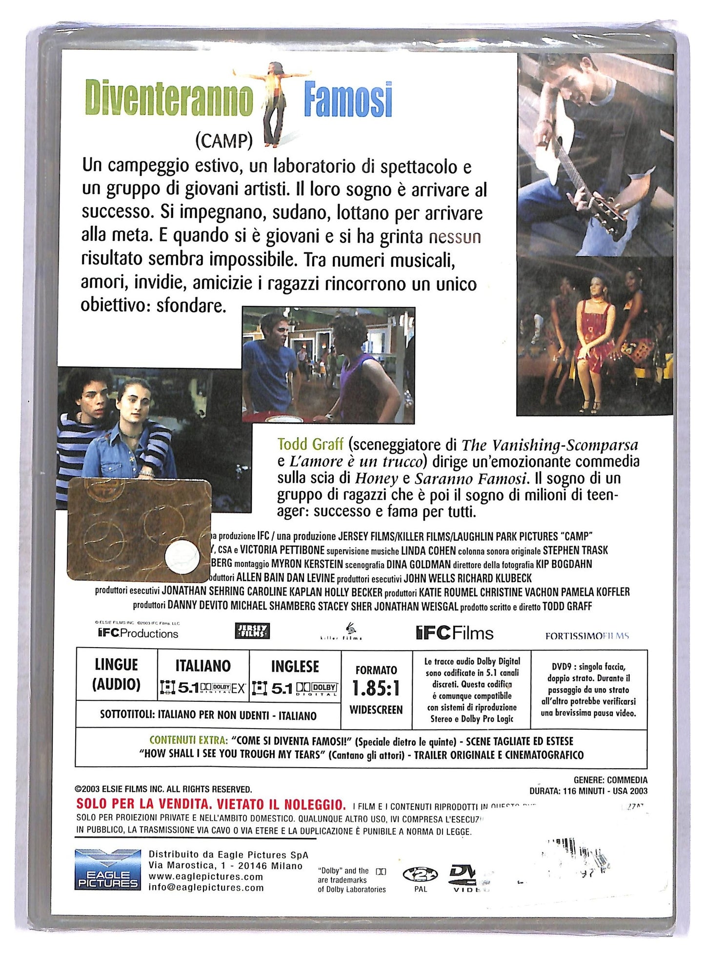 EBOND diventeranno famosi DVD D763212