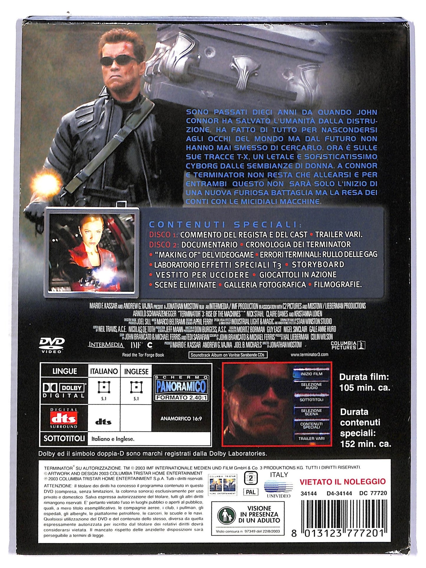 EBOND Terminator 3  DVD D763330