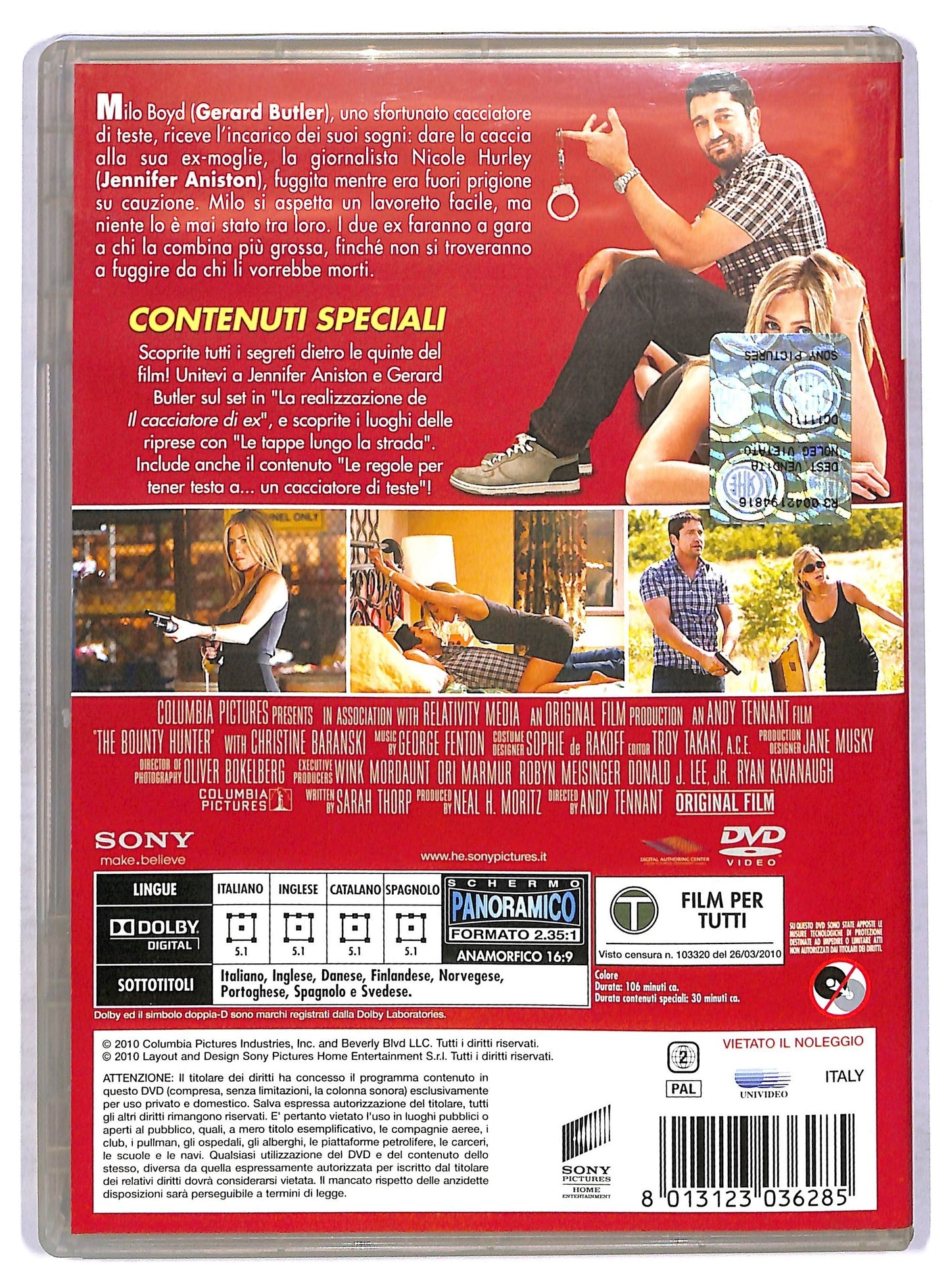EBOND il cacciatore di ex DVD D763412