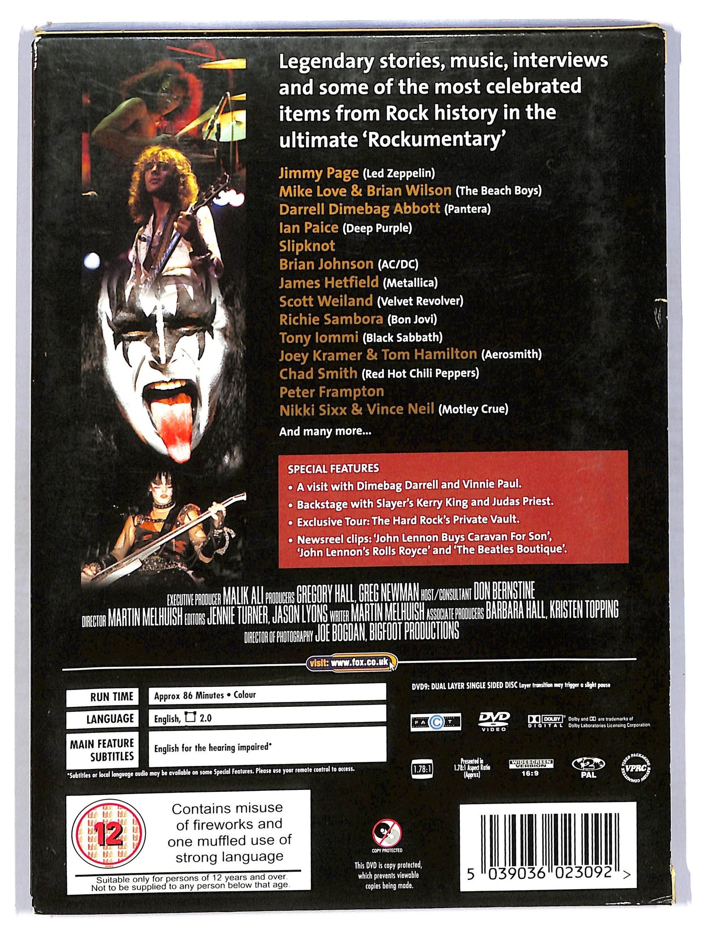 EBOND Hard rock treasures - edizione UK DVD D763457