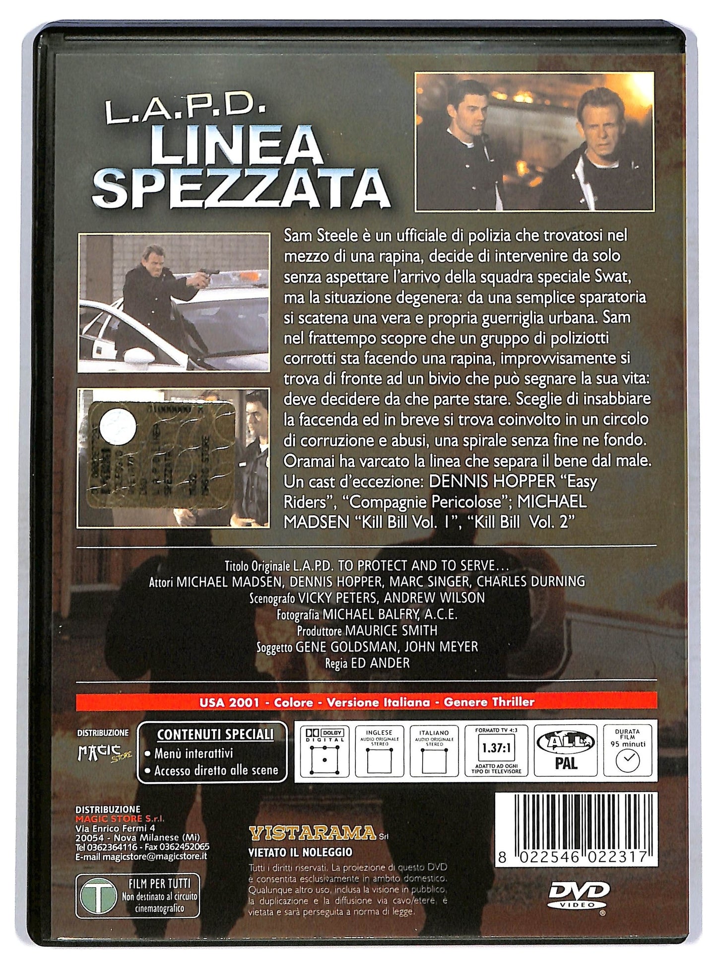 EBOND L.A.P.D.: Linea spezzata DVD D763559