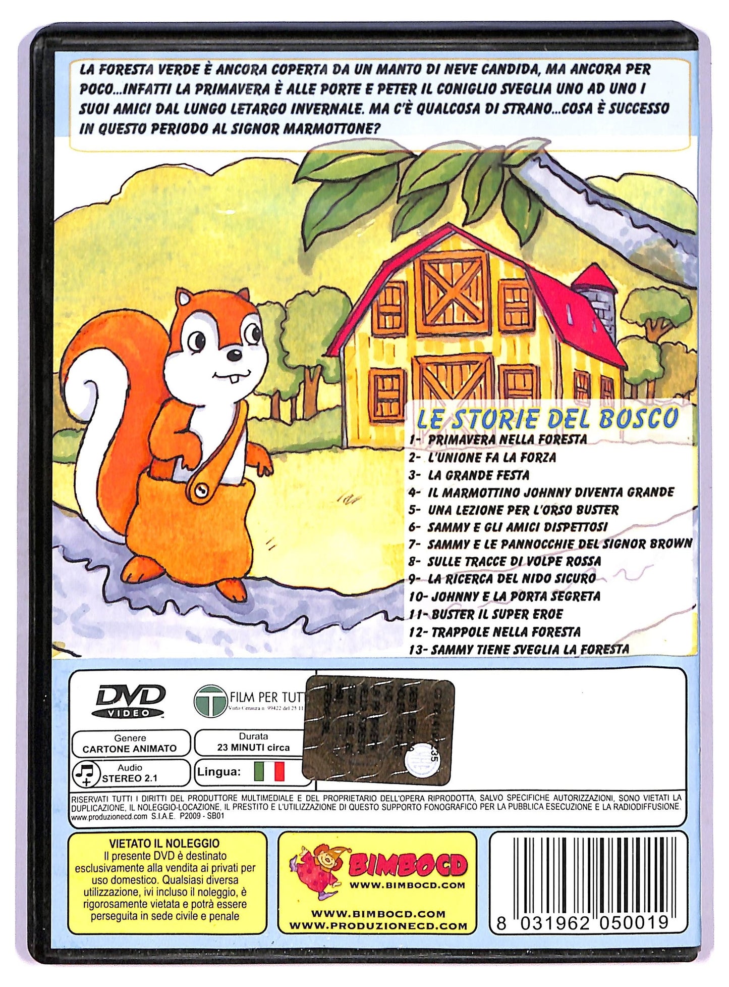 EBOND La primavera nella foresta DVD D763816