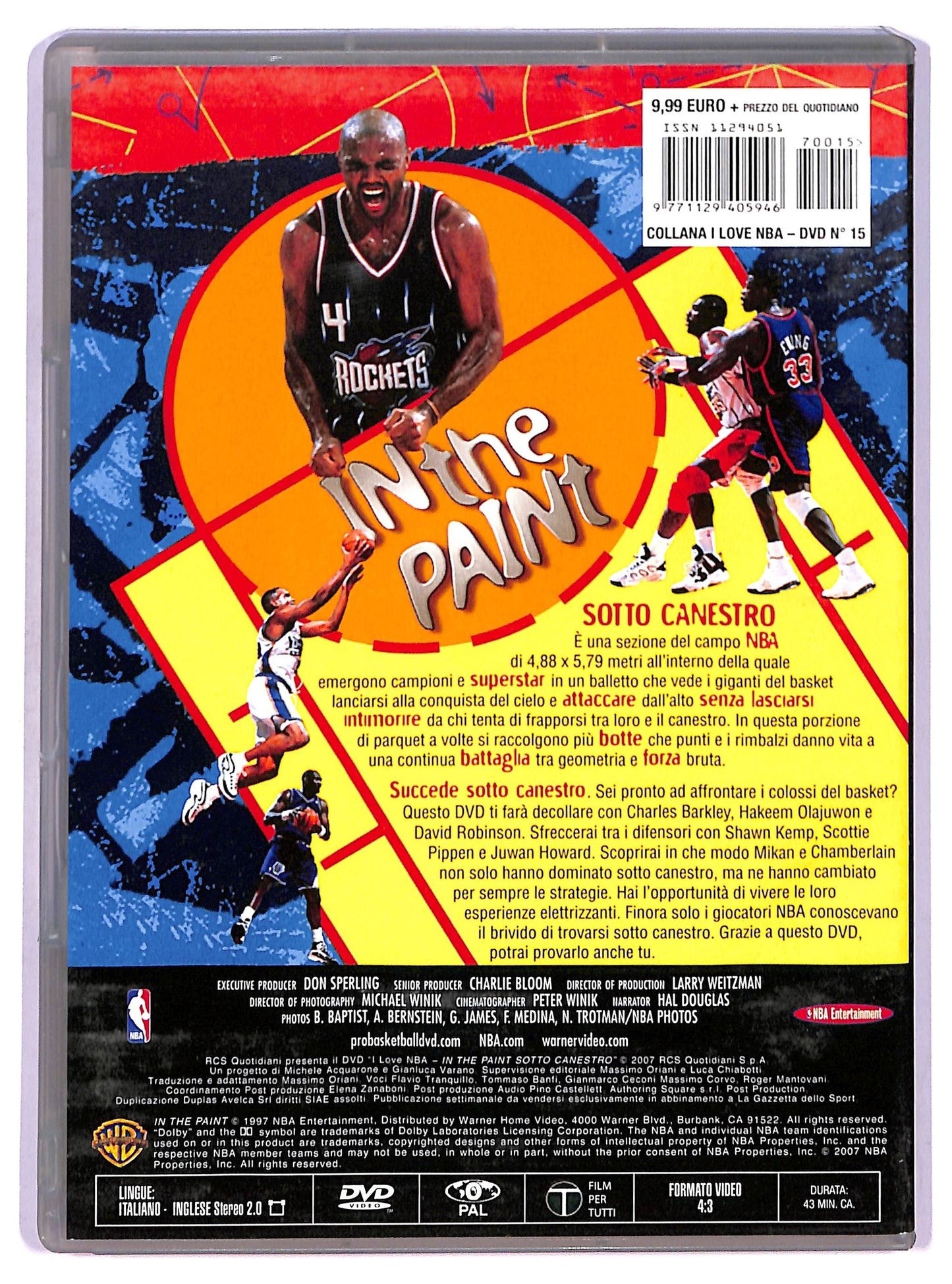 EBOND LOVE NBA - In The Paint: sotto canestro [Editoriale La Gazzetta dello Sport] DVD D763839