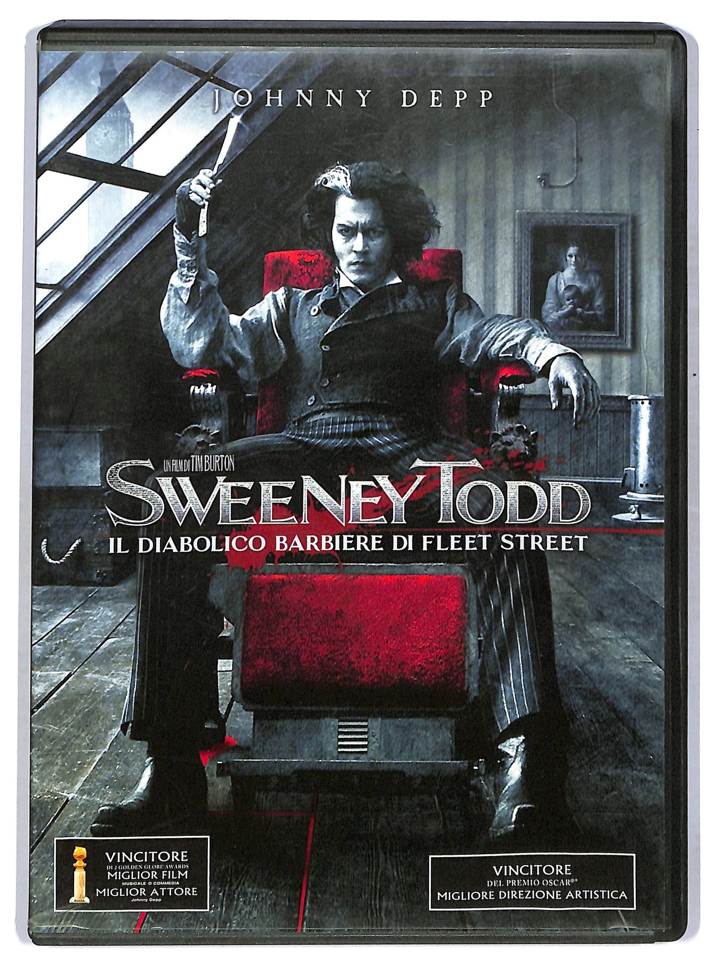 EBOND sweeney todd - il diabolico barbiere di fleet street DVD D764017