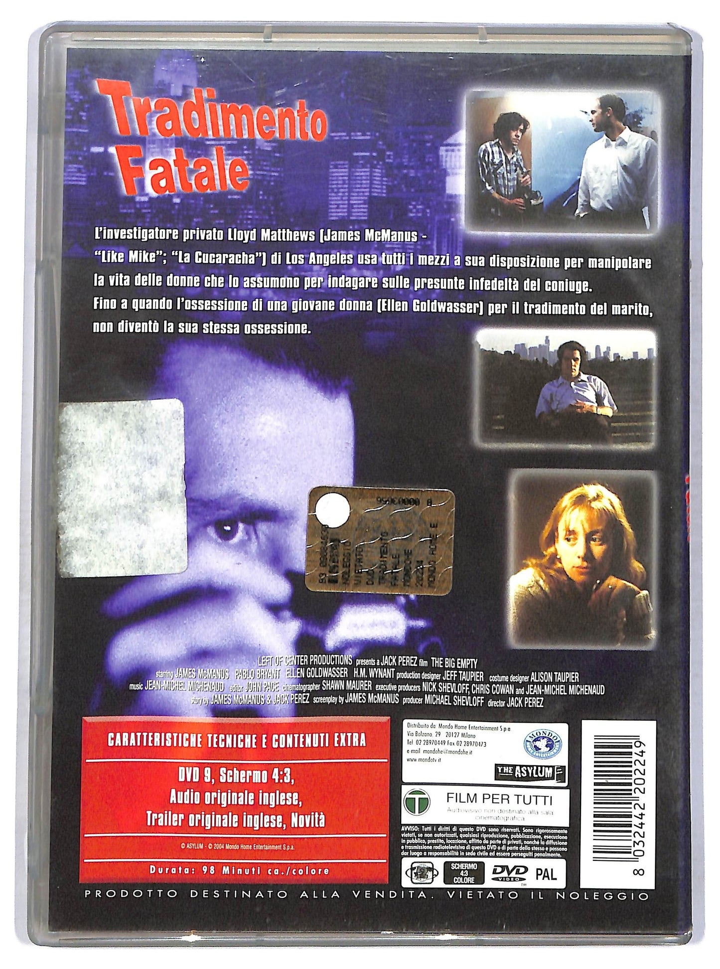 EBOND tradimento fatale DVD D764022