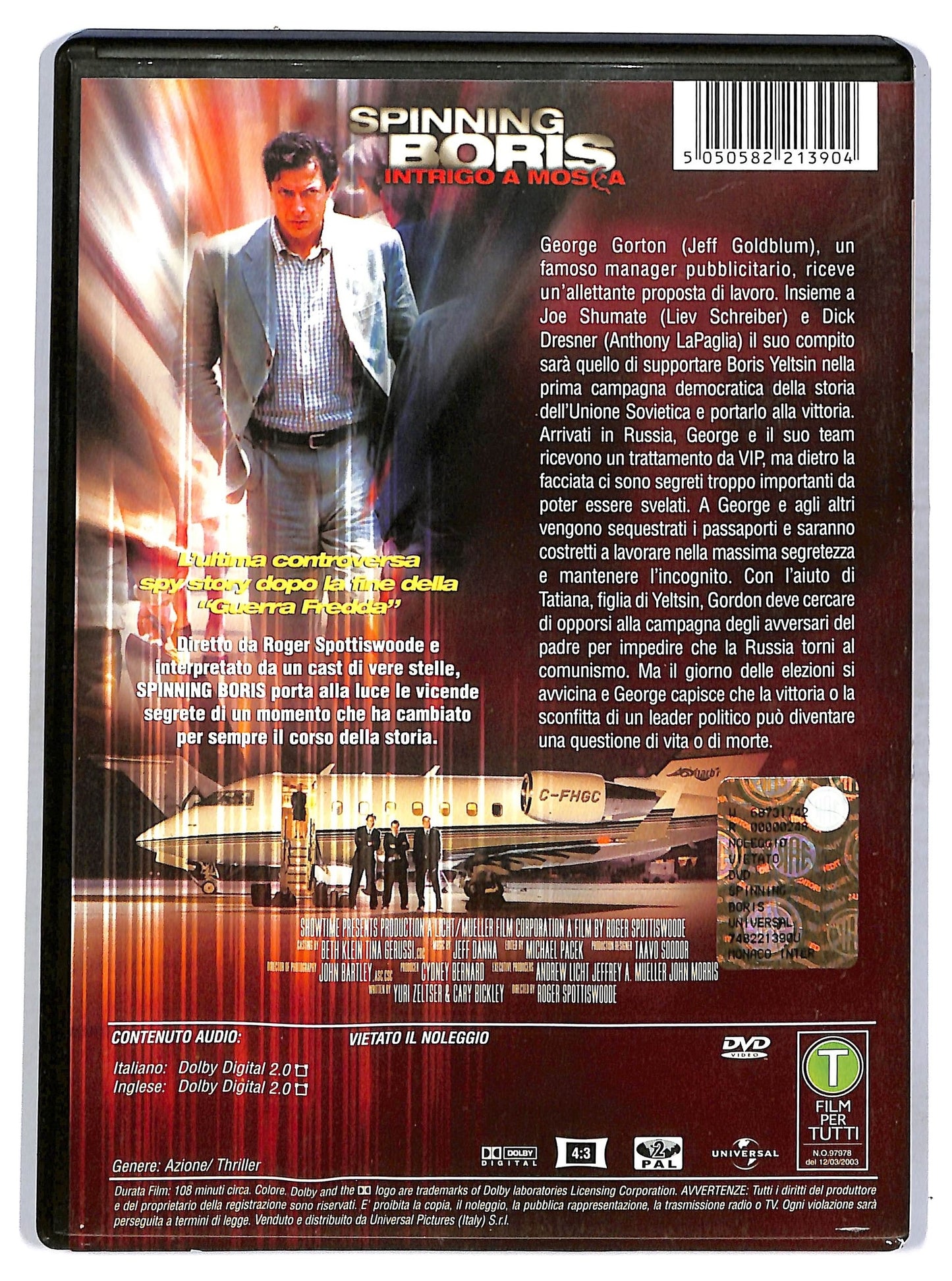 EBOND Spinning Boris - Intrigo a Mosca  EDITORIALE DVD D764042