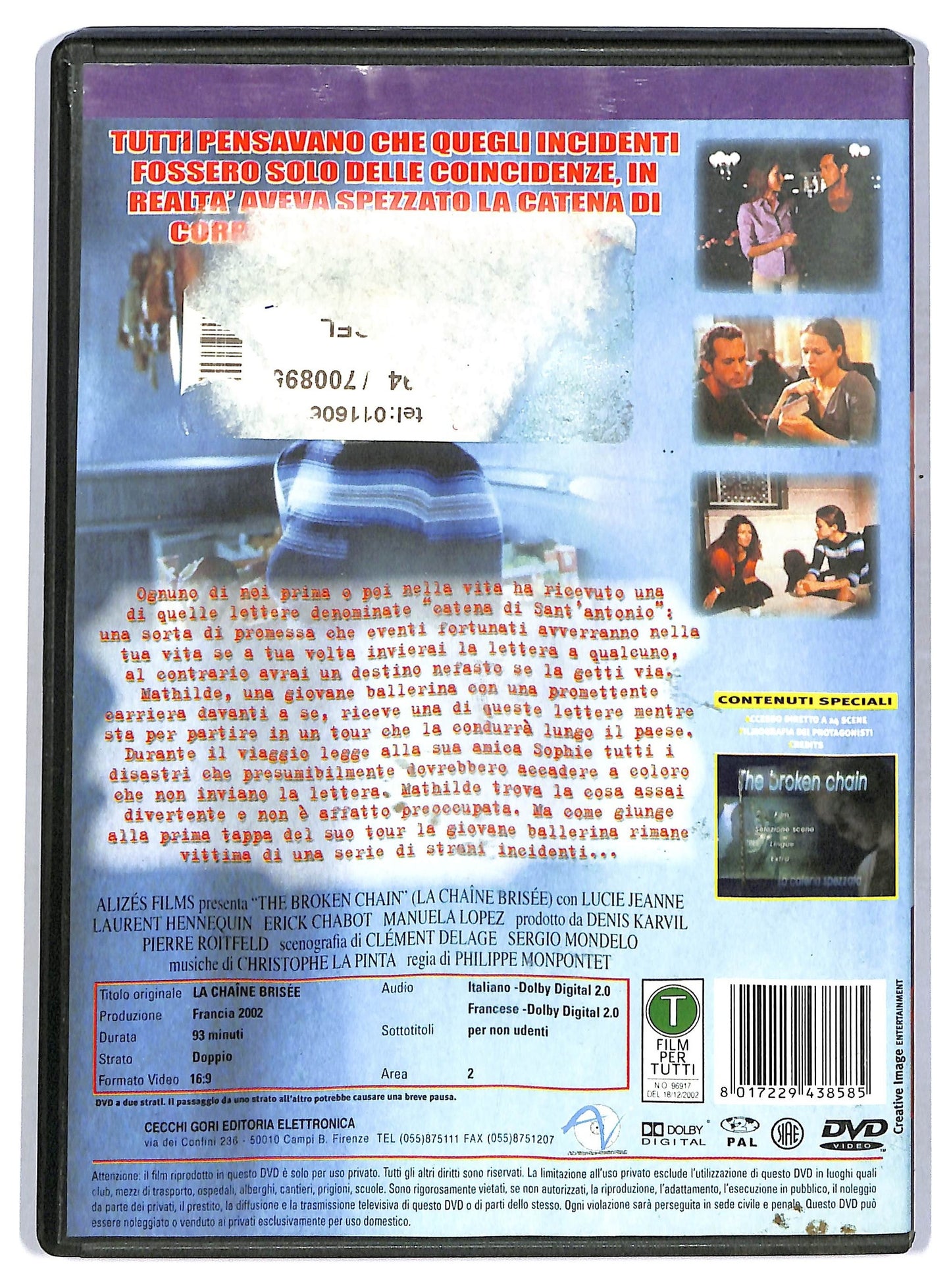 EBOND The Broken Chain DVD D764059