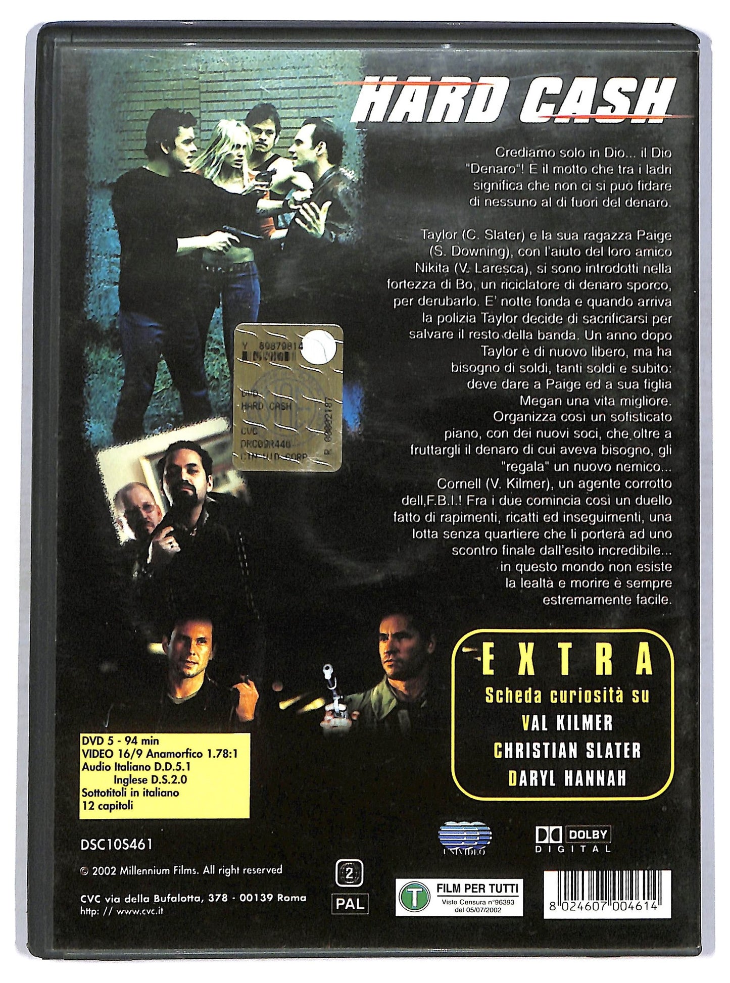 EBOND Hard Cash DVD D764115