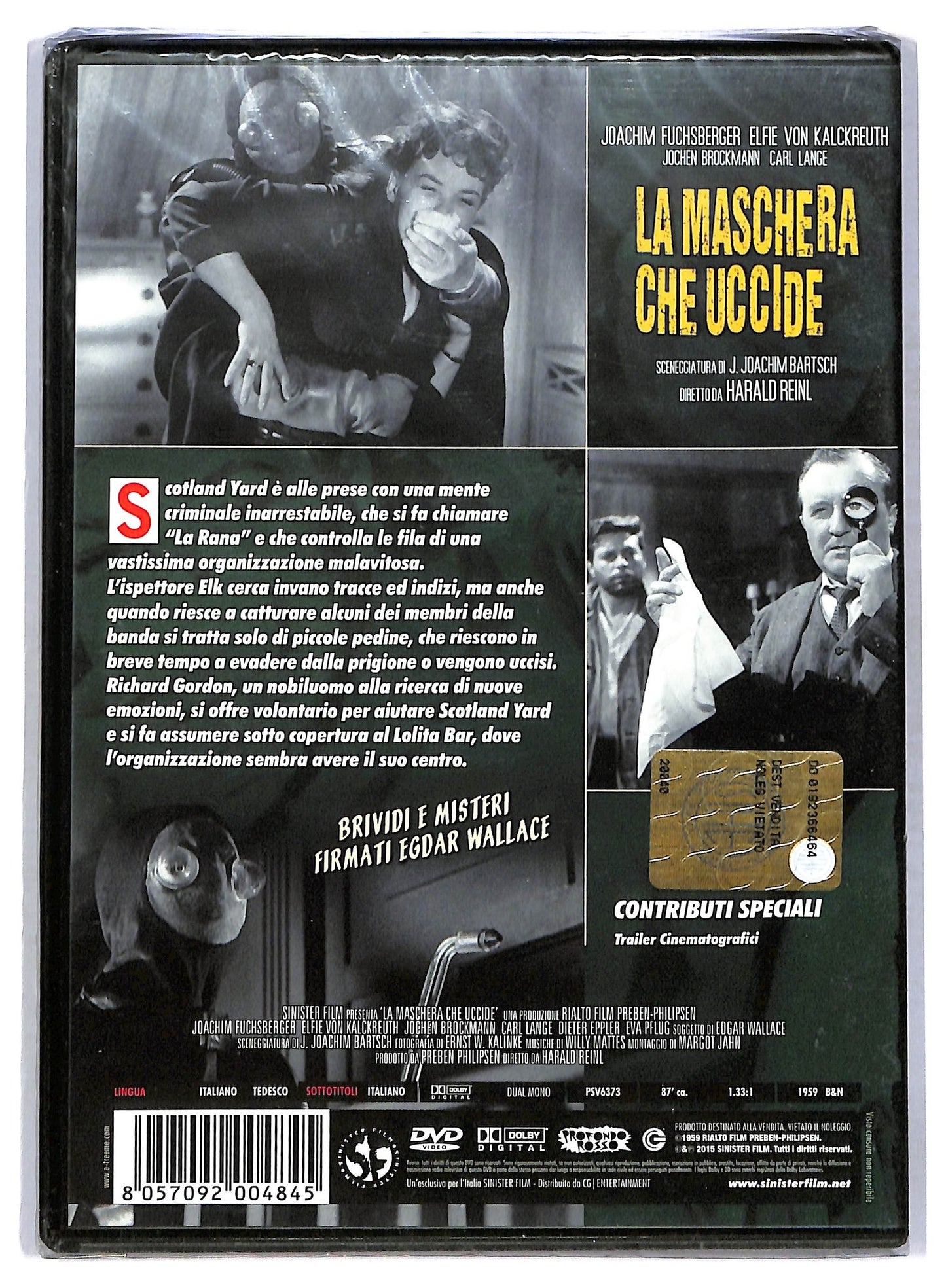EBOND La maschera che uccide DVD D764117
