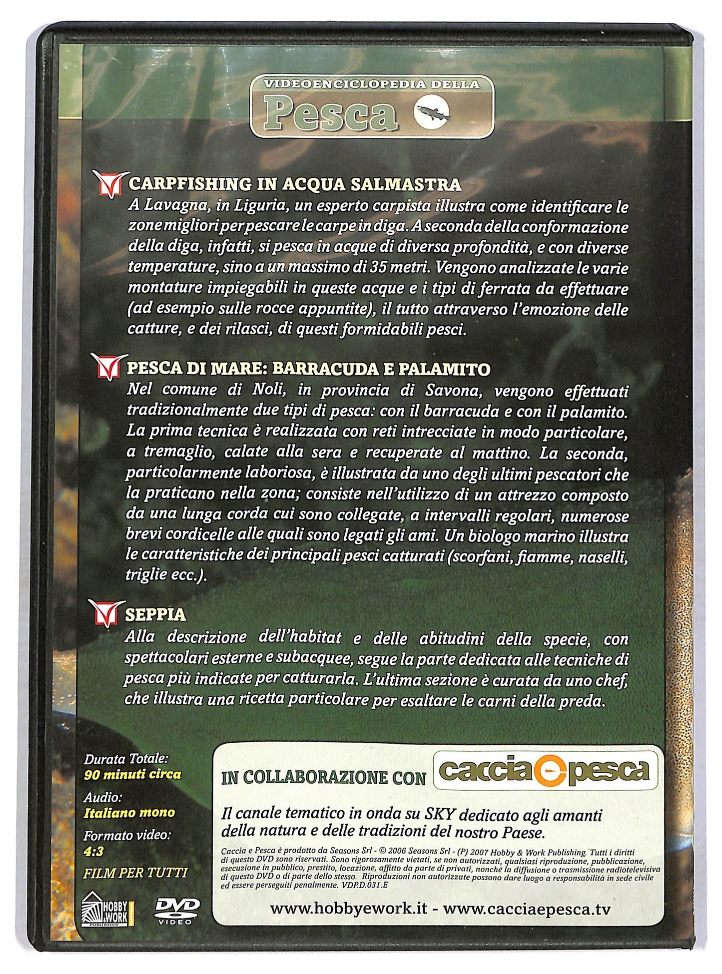 EBOND Videoenciclopedia della pesca volume 31 EDITORIALE DVD D764150