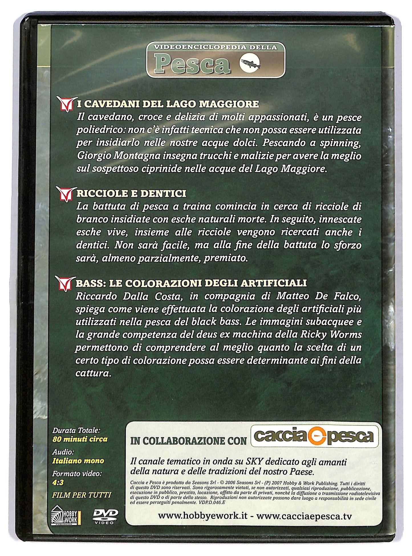 EBOND Videoenciclopedia della pesca volume 46 EDITORIALE DVD D764152