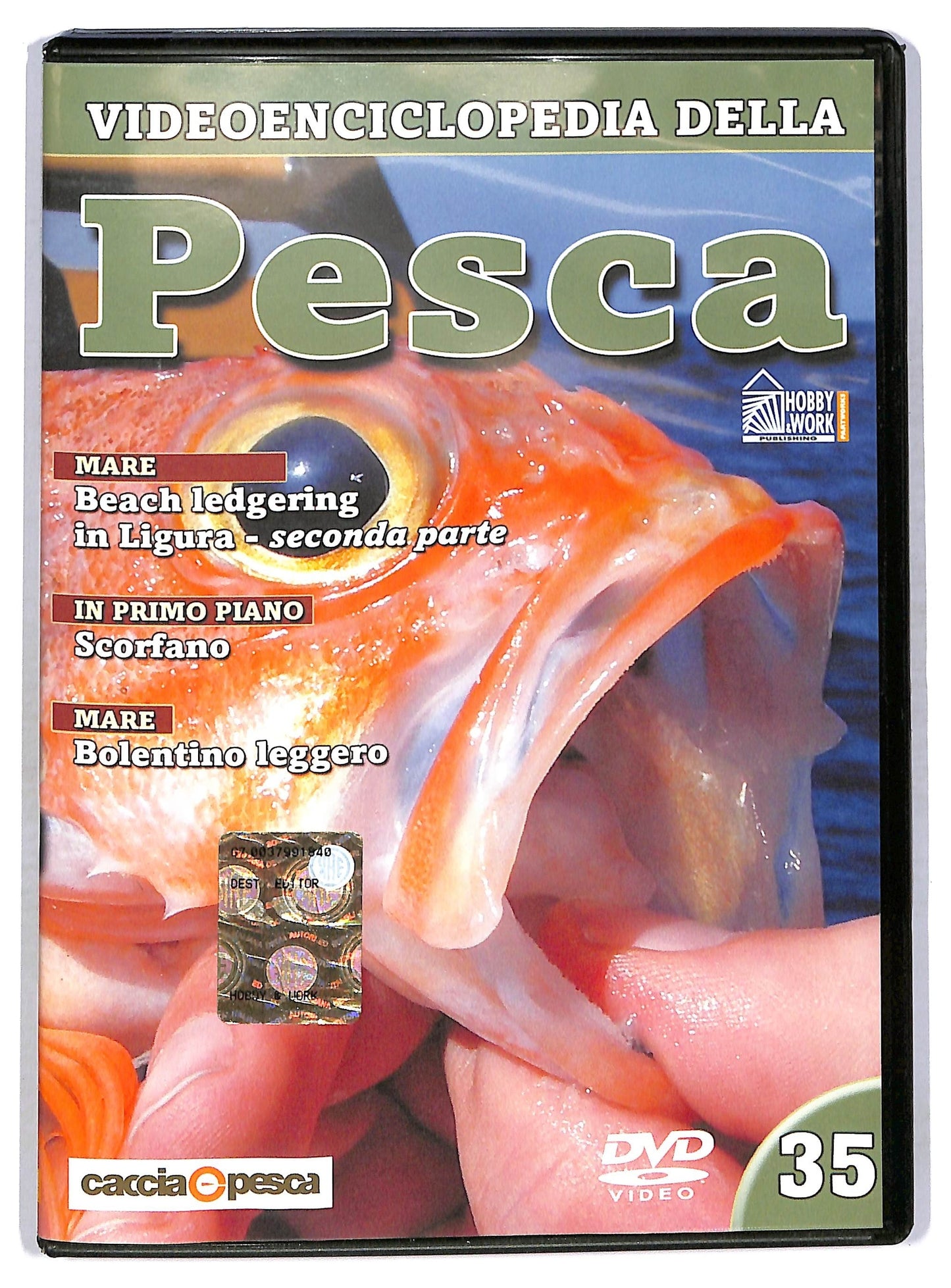 EBOND Videoenciclopedia della pesca volume 35 EDITORIALE DVD D764153