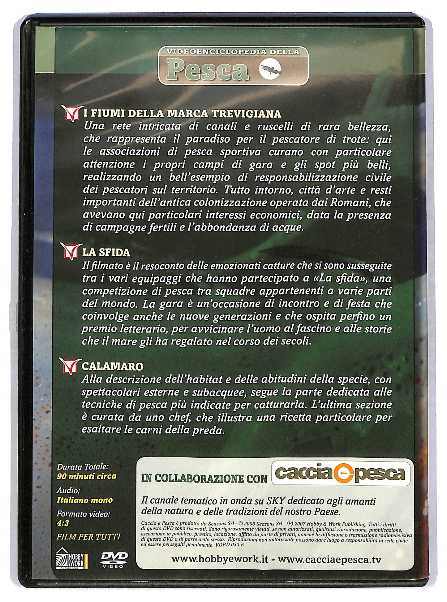 EBOND Videoenciclopedia della pesca volume 33 EDITORIALE DVD D764155