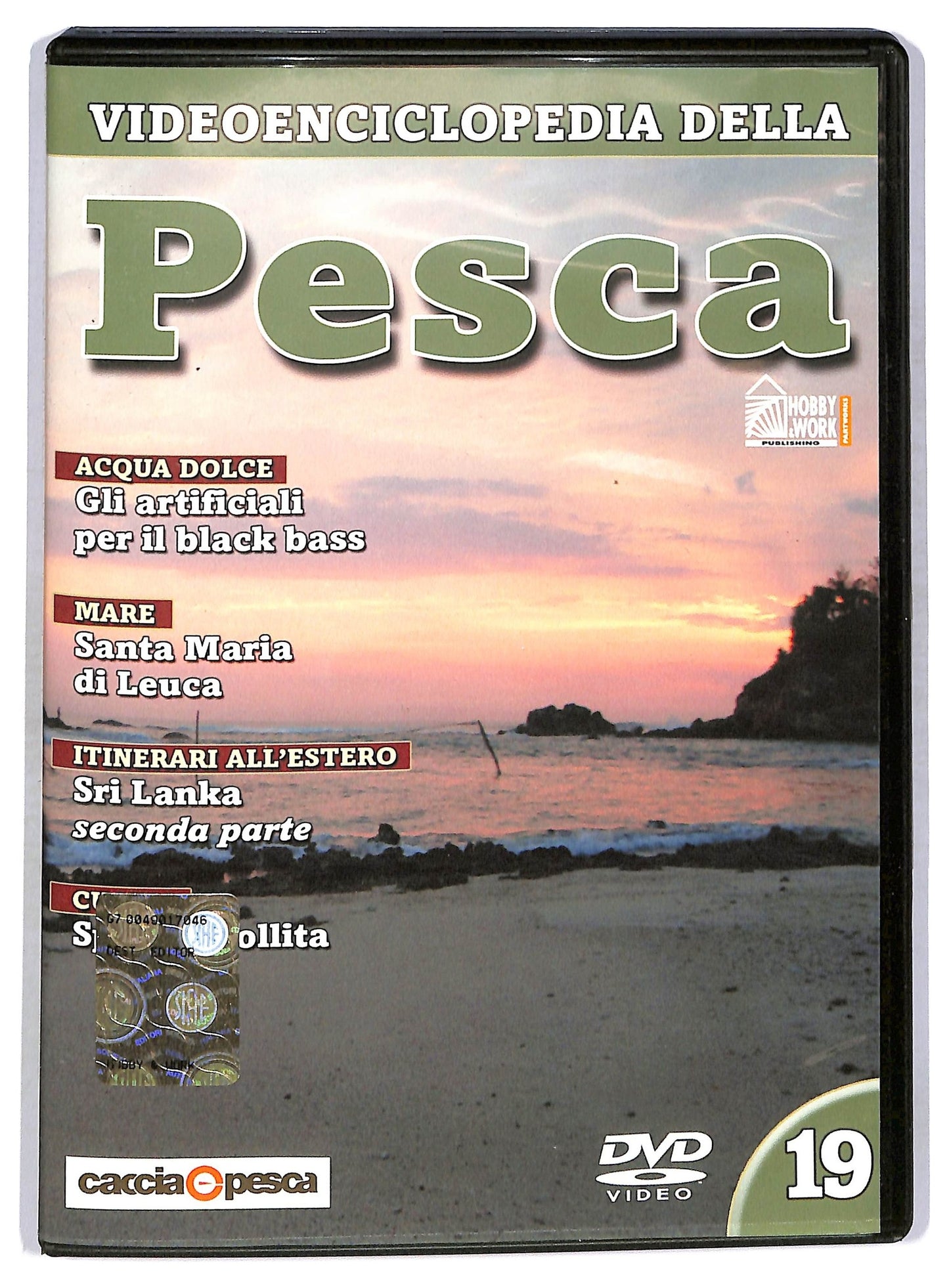 EBOND Videoenciclopedia della pesca vol 19 EDITORIALE DVD D764162
