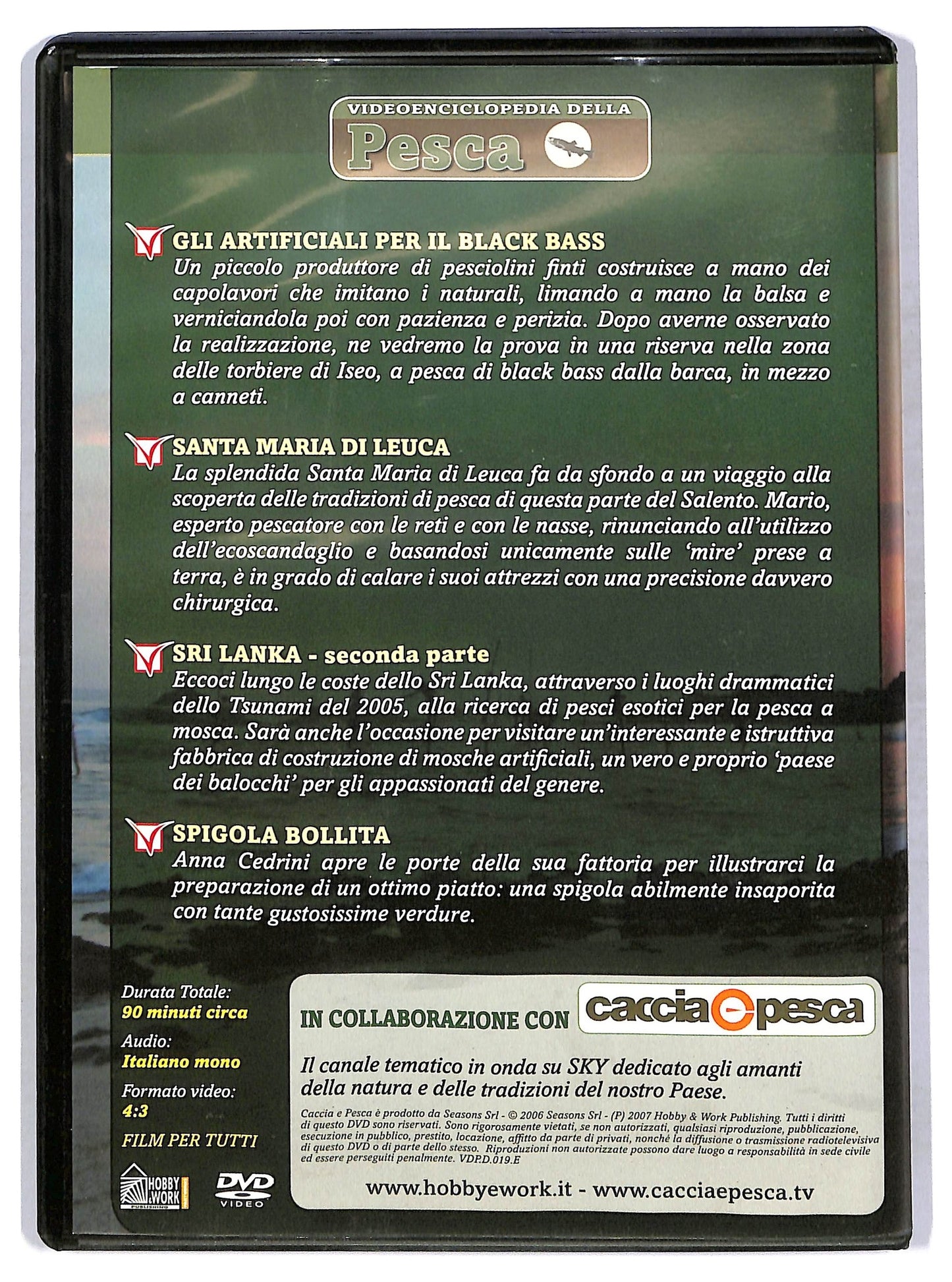 EBOND Videoenciclopedia della pesca vol 19 EDITORIALE DVD D764162