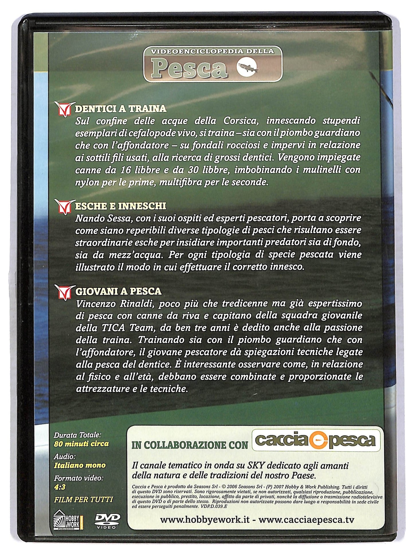 EBOND Videoenciclopedia della pesca volume 39 EDITORIALE DVD D764163