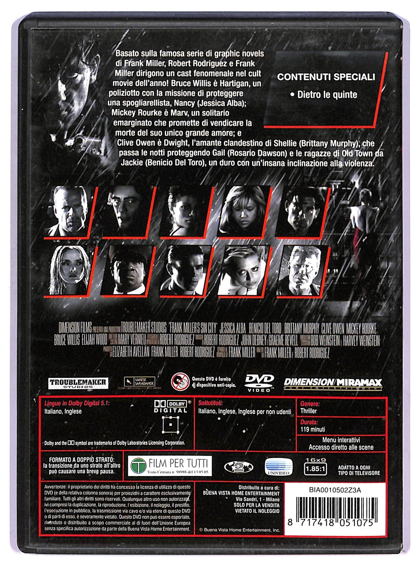 EBOND sin city DVD D764239