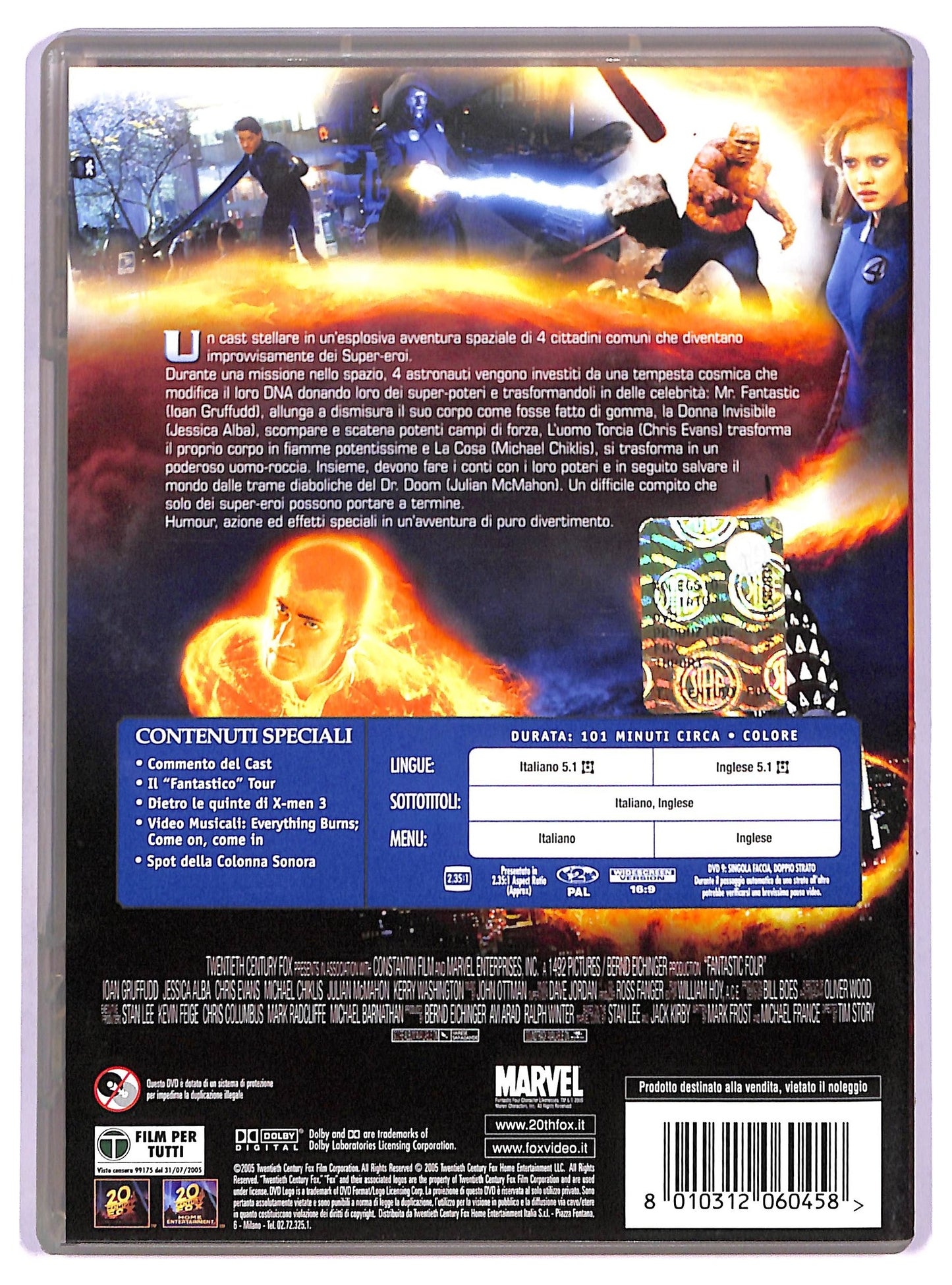 EBOND i fantastici 4 DVD D764342