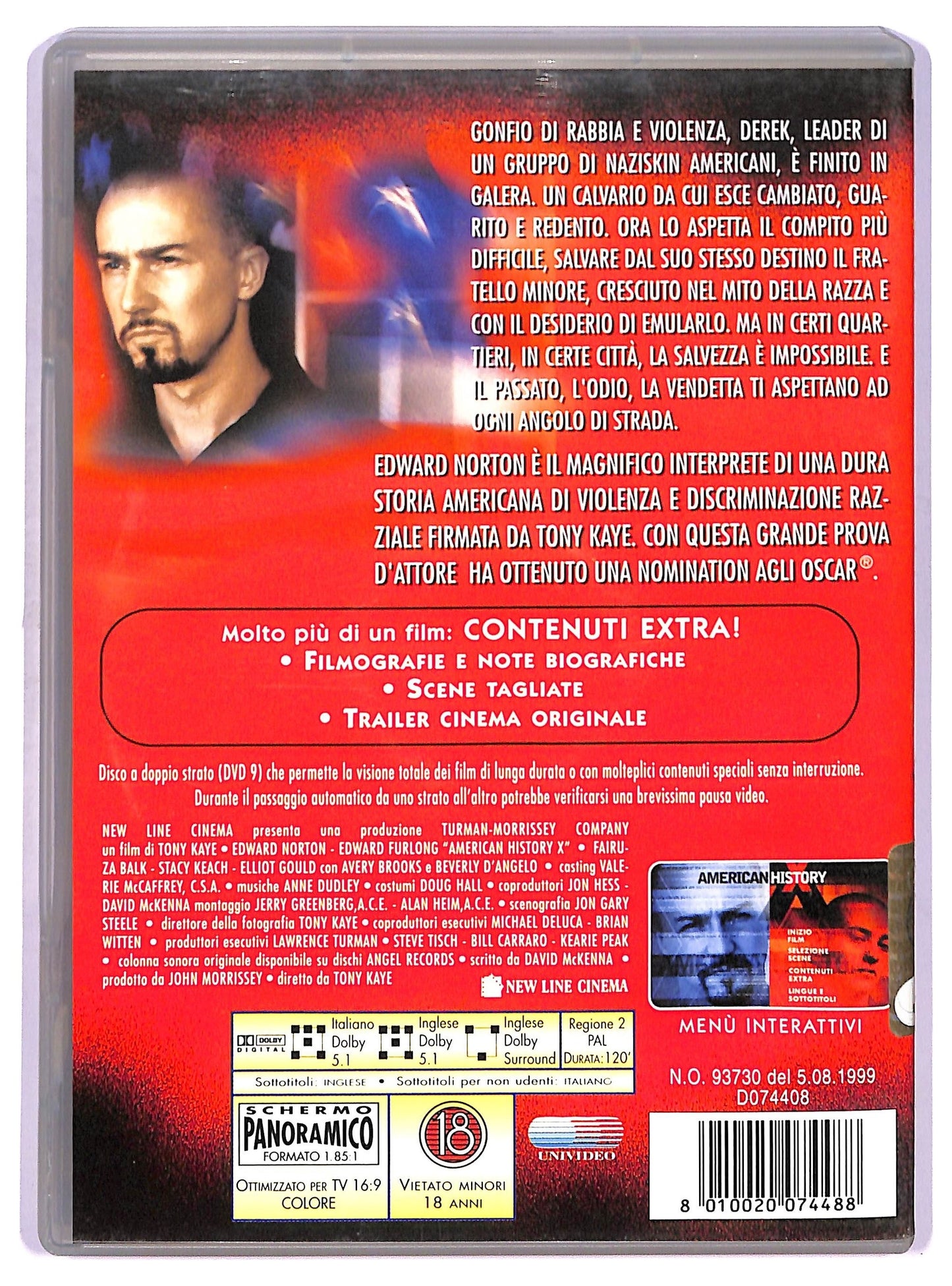 EBOND american history x DVD D764361