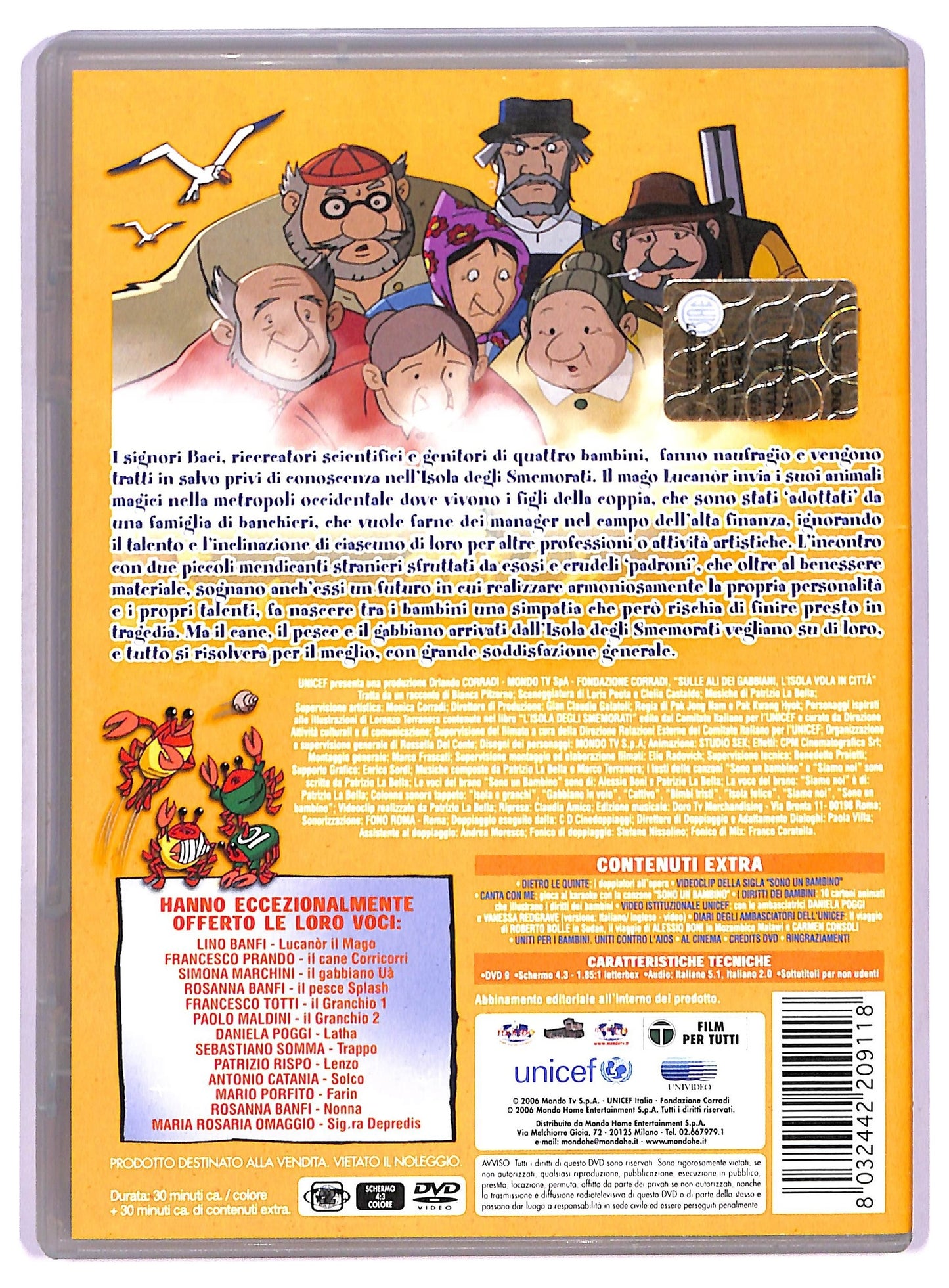 EBOND Sulle ali dei gabbiani DVD D764403