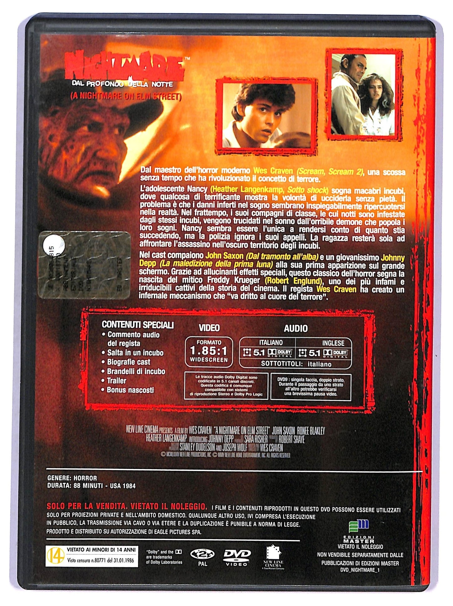 EBOND Nightmare Dal Profondo Della Notte  DVD D764451