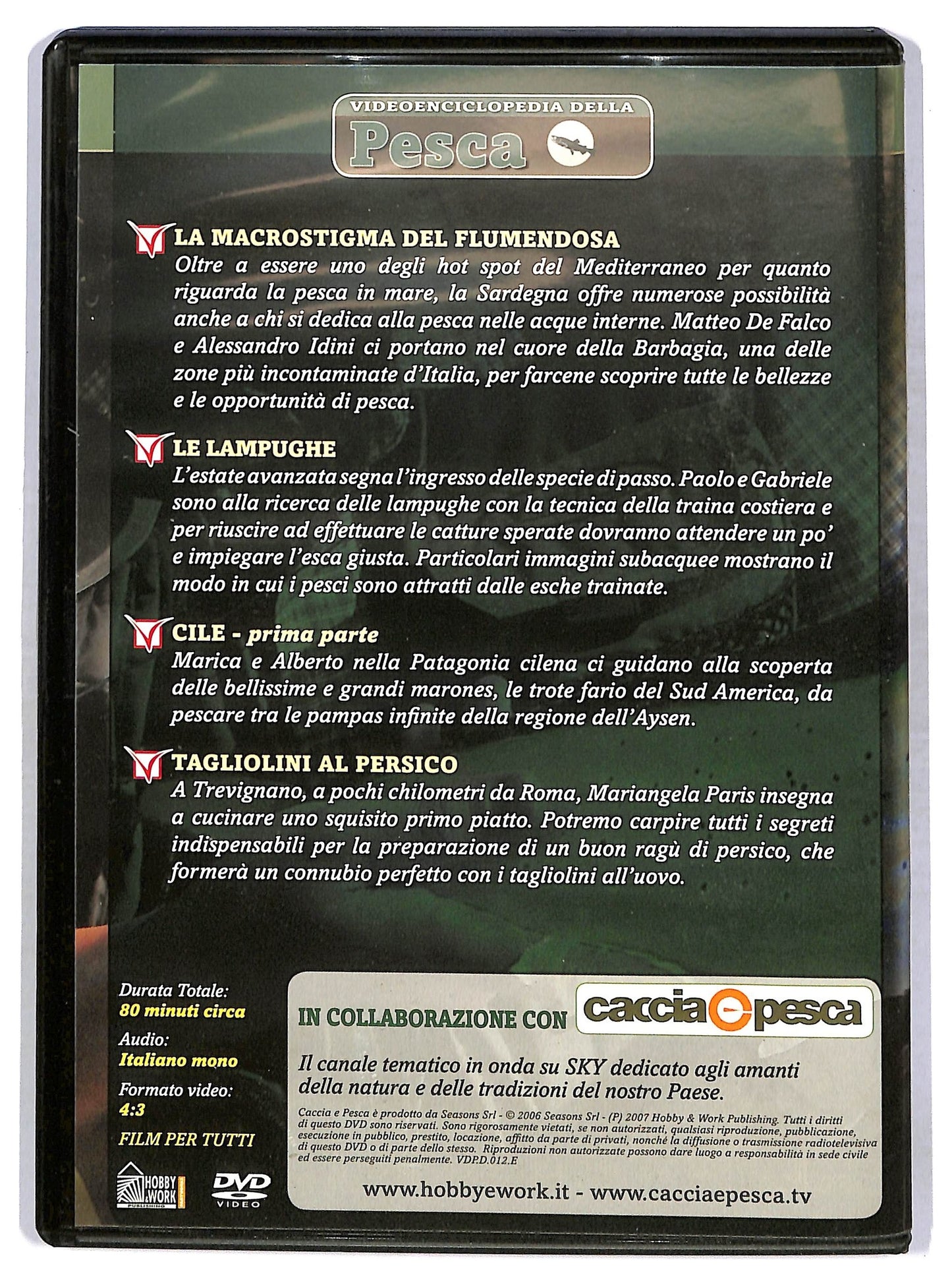 EBOND Videoenciclopedia della pesca volume 12 EDITORIALE DVD D764502