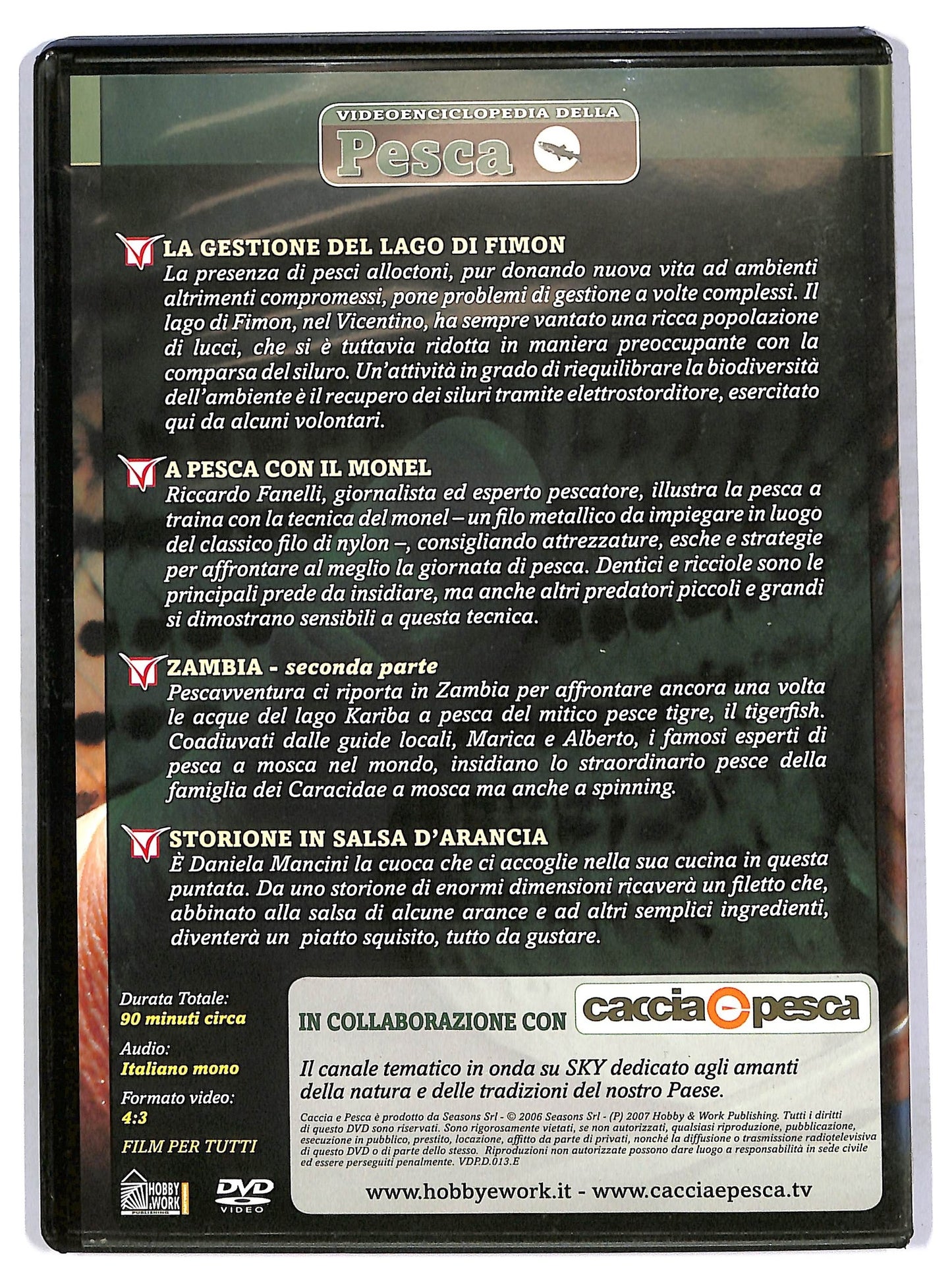 EBOND Videoenciclopedia della pesca vol 13 EDITORIALE DVD D764503